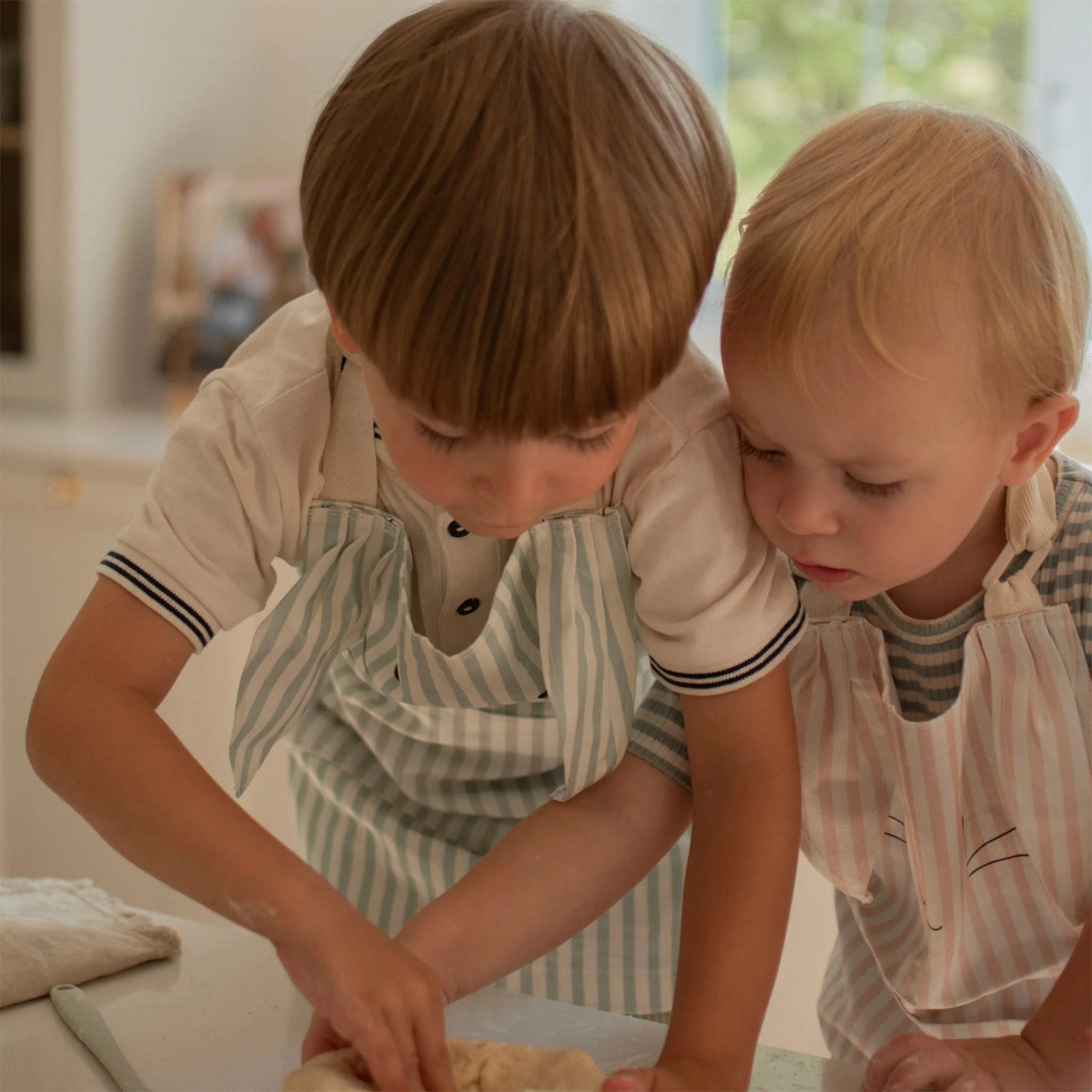 Tablier Mini Chef Lapin - Sauge - Image 3