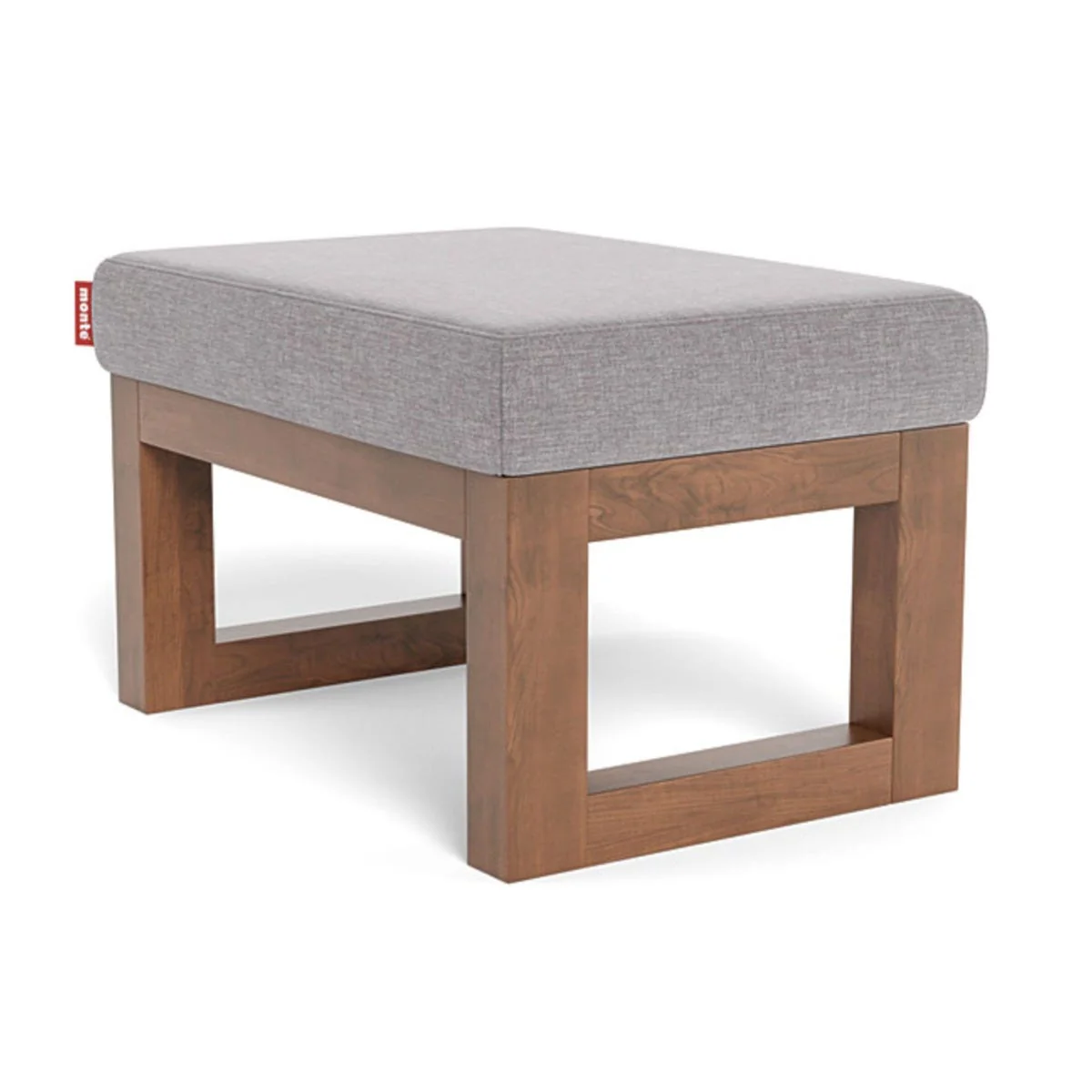 Tabouret Joya - Pebble Gris / Noyer - Image 4