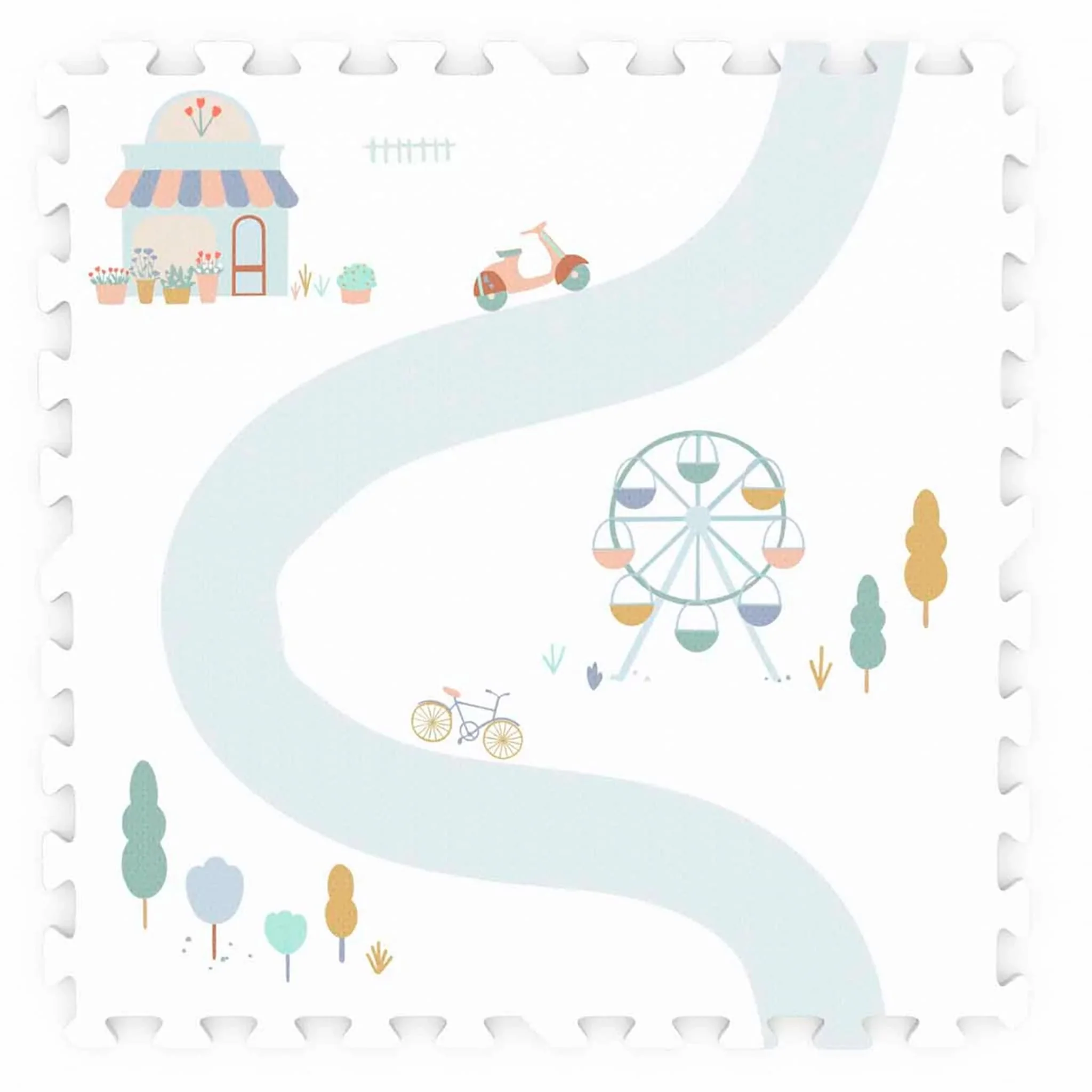 Tapis De Jeu Village - EEVAA Village - Image 6