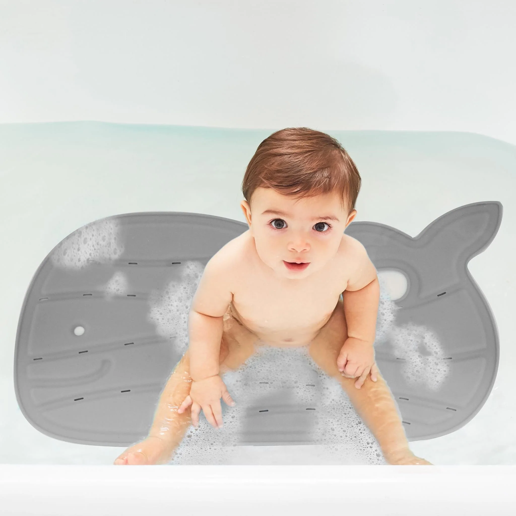 Tapis pour le Bain Baleine - Gris - Image 4