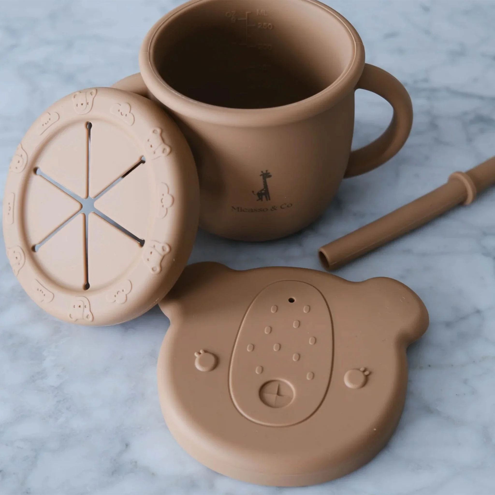 Tasse d'apprentissage 2-en-1 - Caramel - Image 5