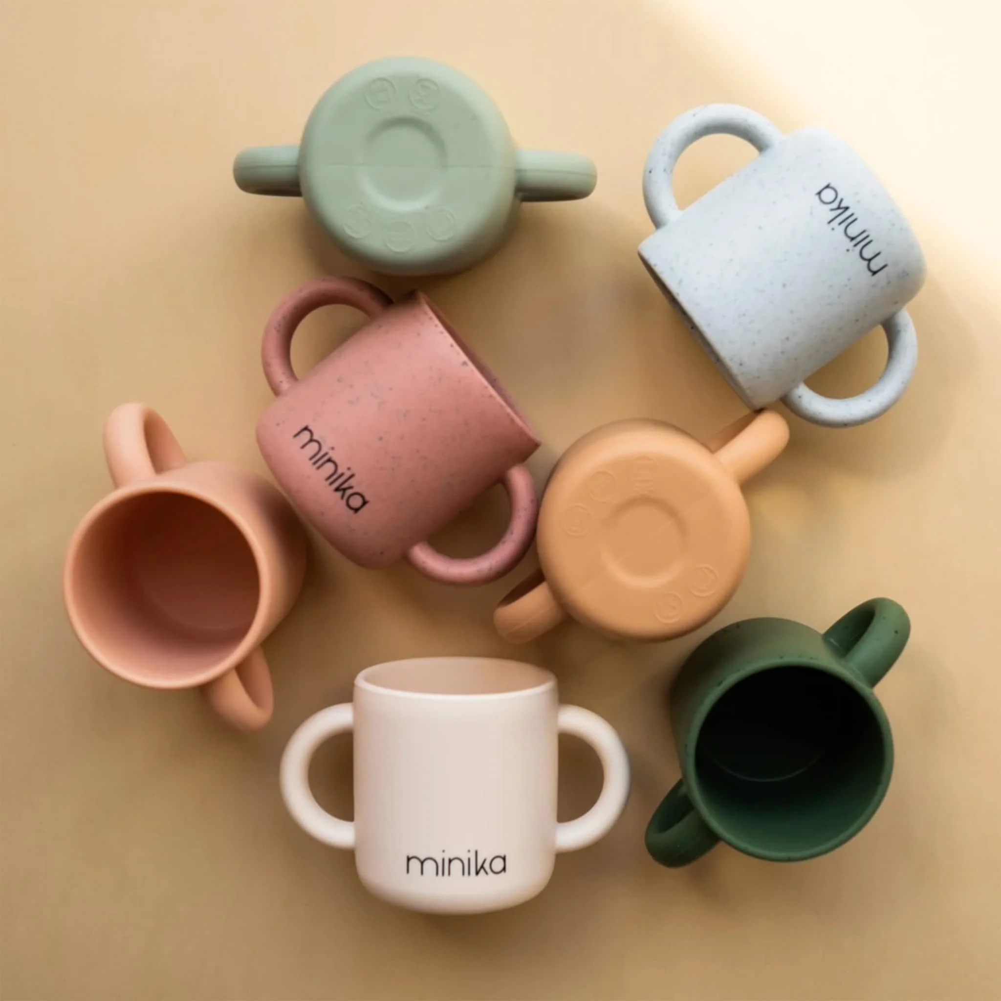Tasse d'Apprentissage en Silicone avec Poignées - Image 15