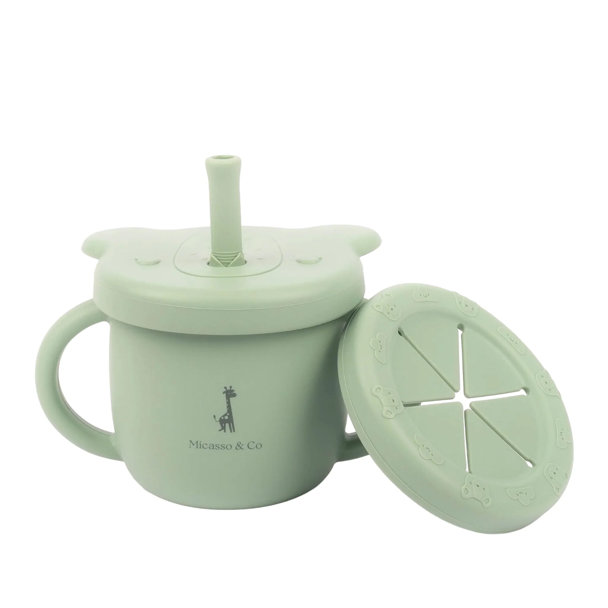 Tasse D'apprentissage 2-en-1 - Vert