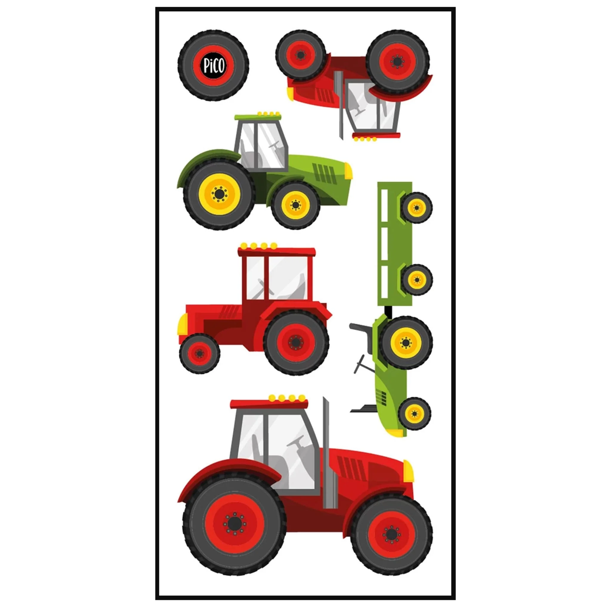 Tatouages Pico - Tracteurs