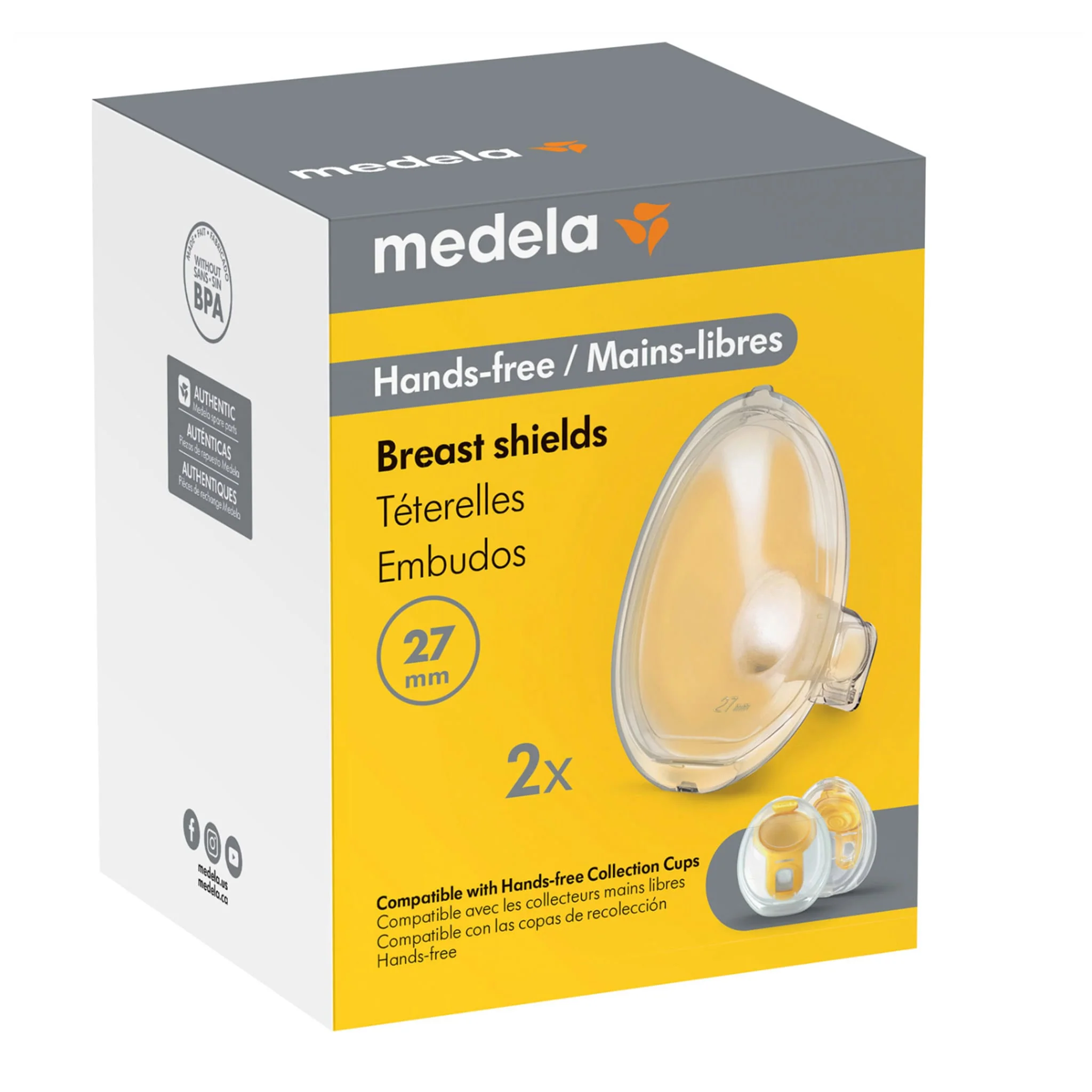 Téterelle (2) 27mm pour Collecteurs Mains Libres - Image 2
