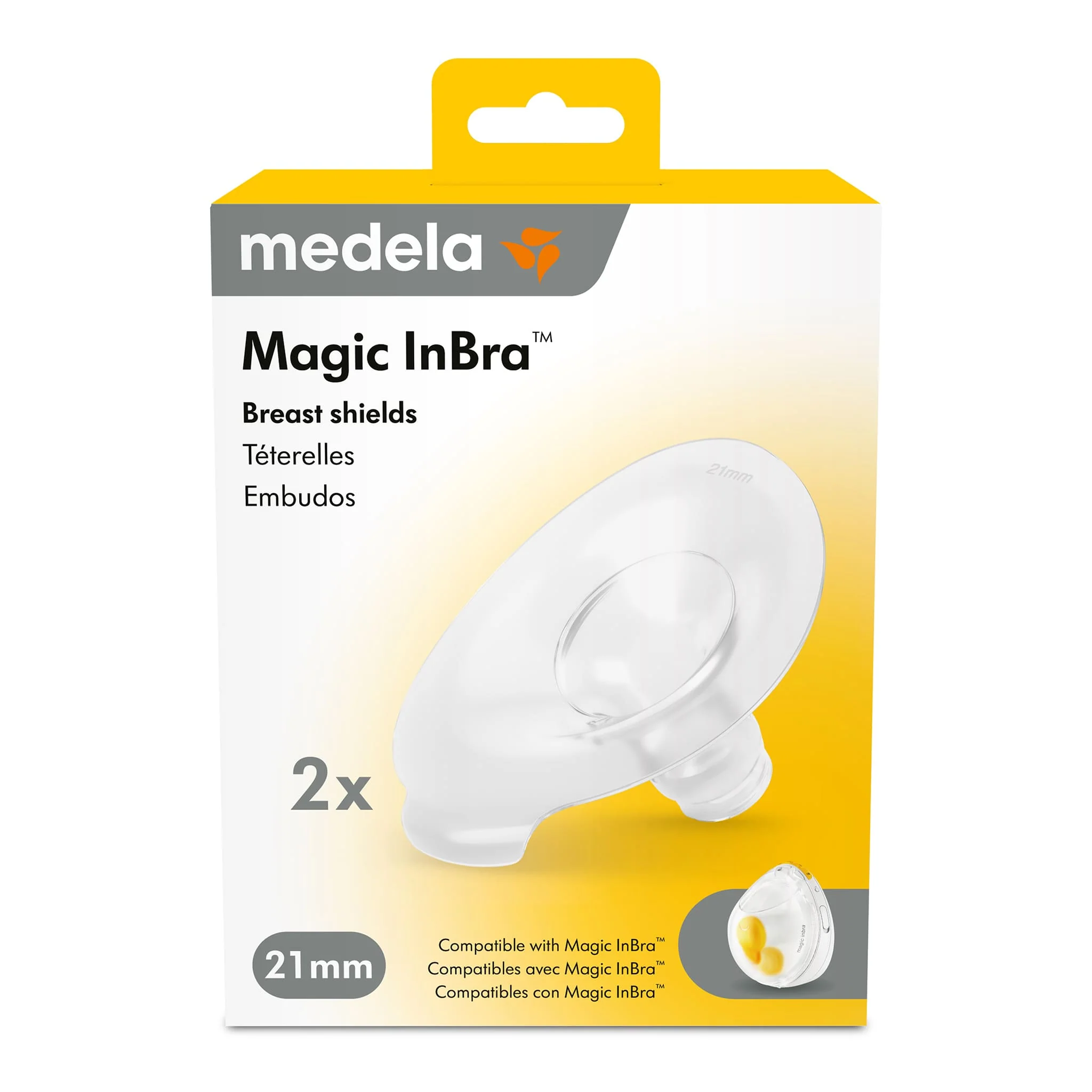 Téterelles Magic InBra™ (2) 21mm