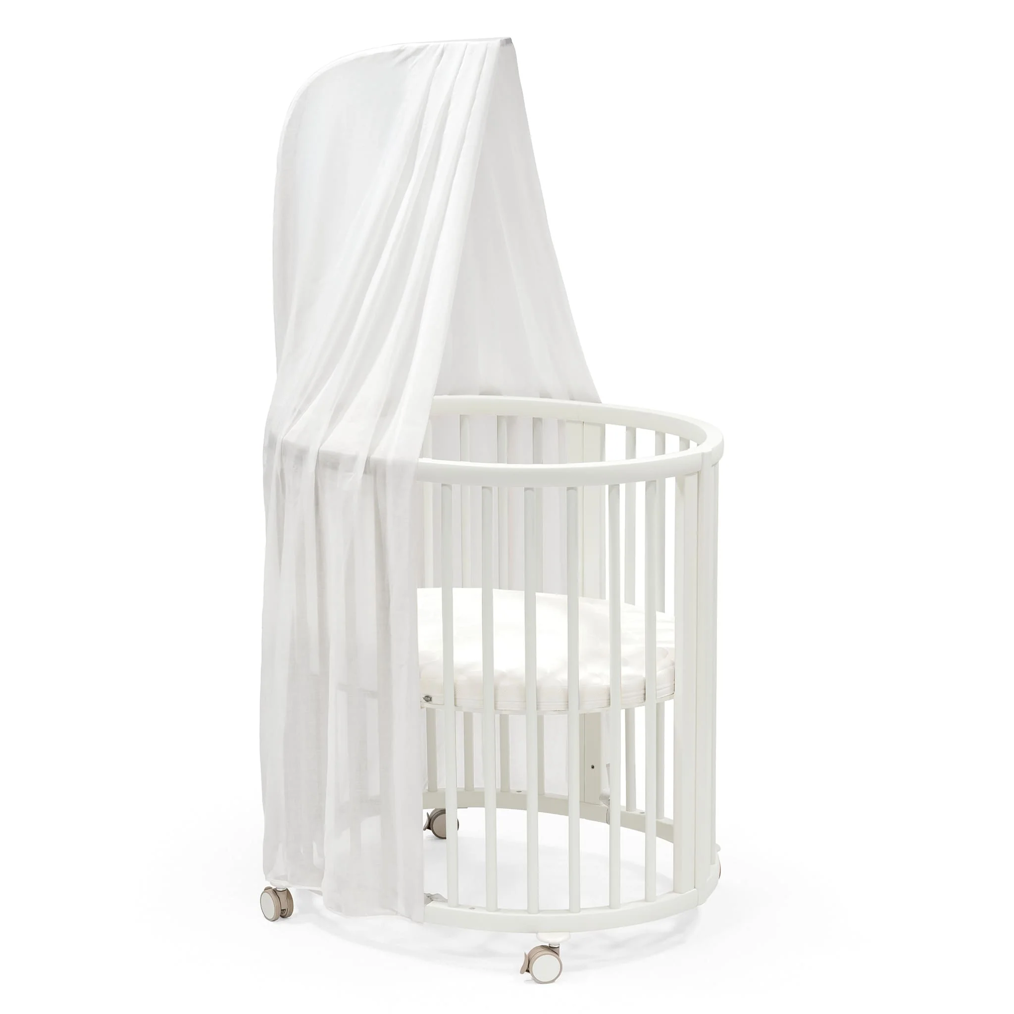 Tige de Drapé pour Mini Couchette et Couchette Évolutive Stokke® Sleepi™ V3 - Blanc - Image 4