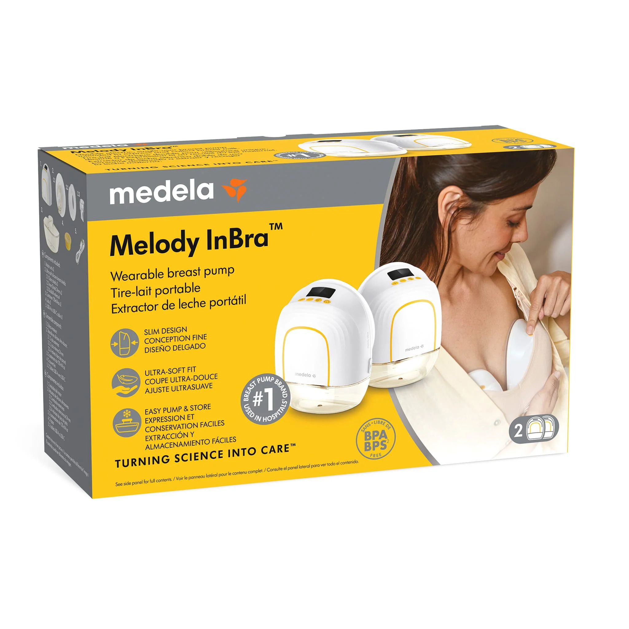 Tire-lait électrique Double mains libres Melody InBra - Image 5