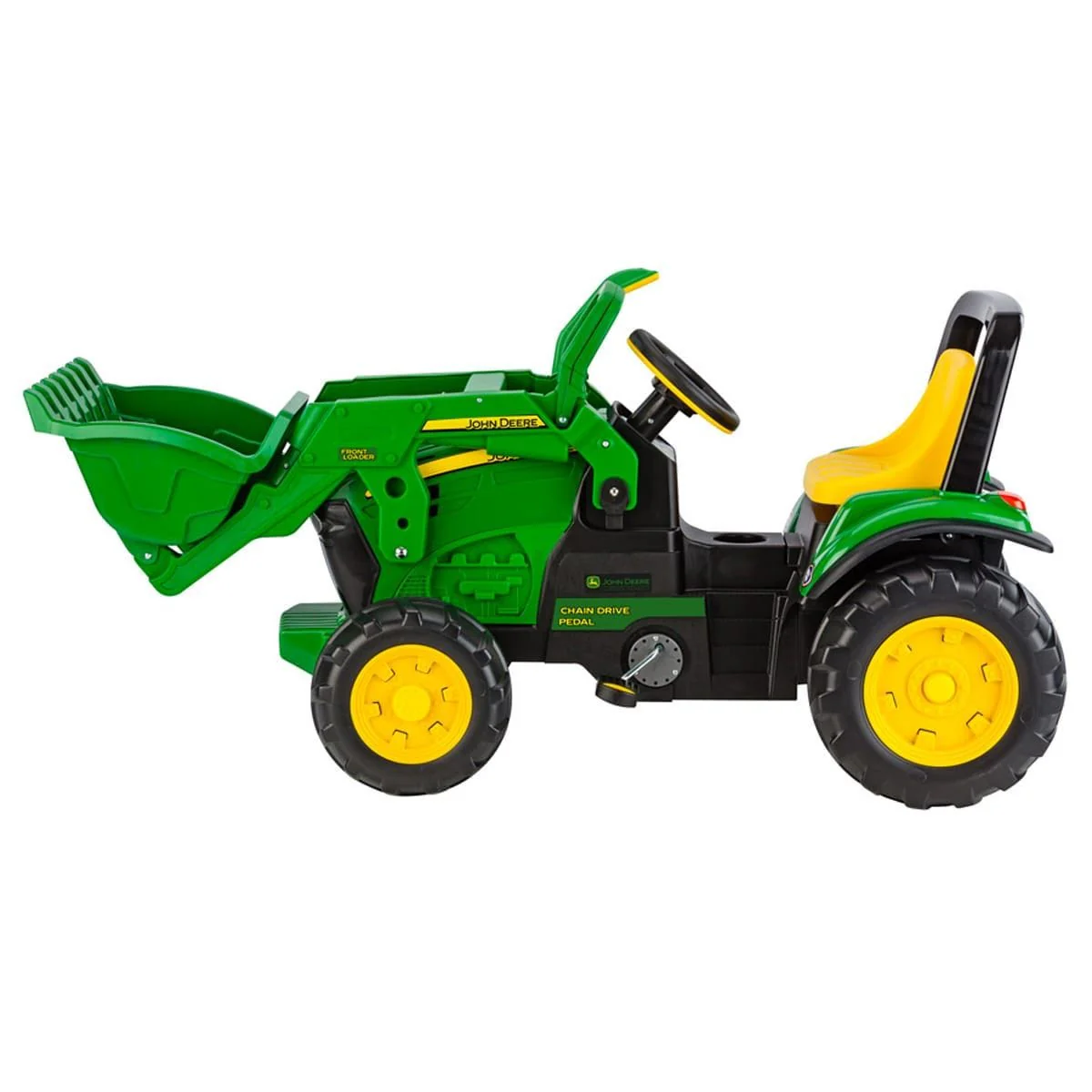 Gros Tracteur John Deere avec Chargeur Frontal - Vert et Jaune - Image 3