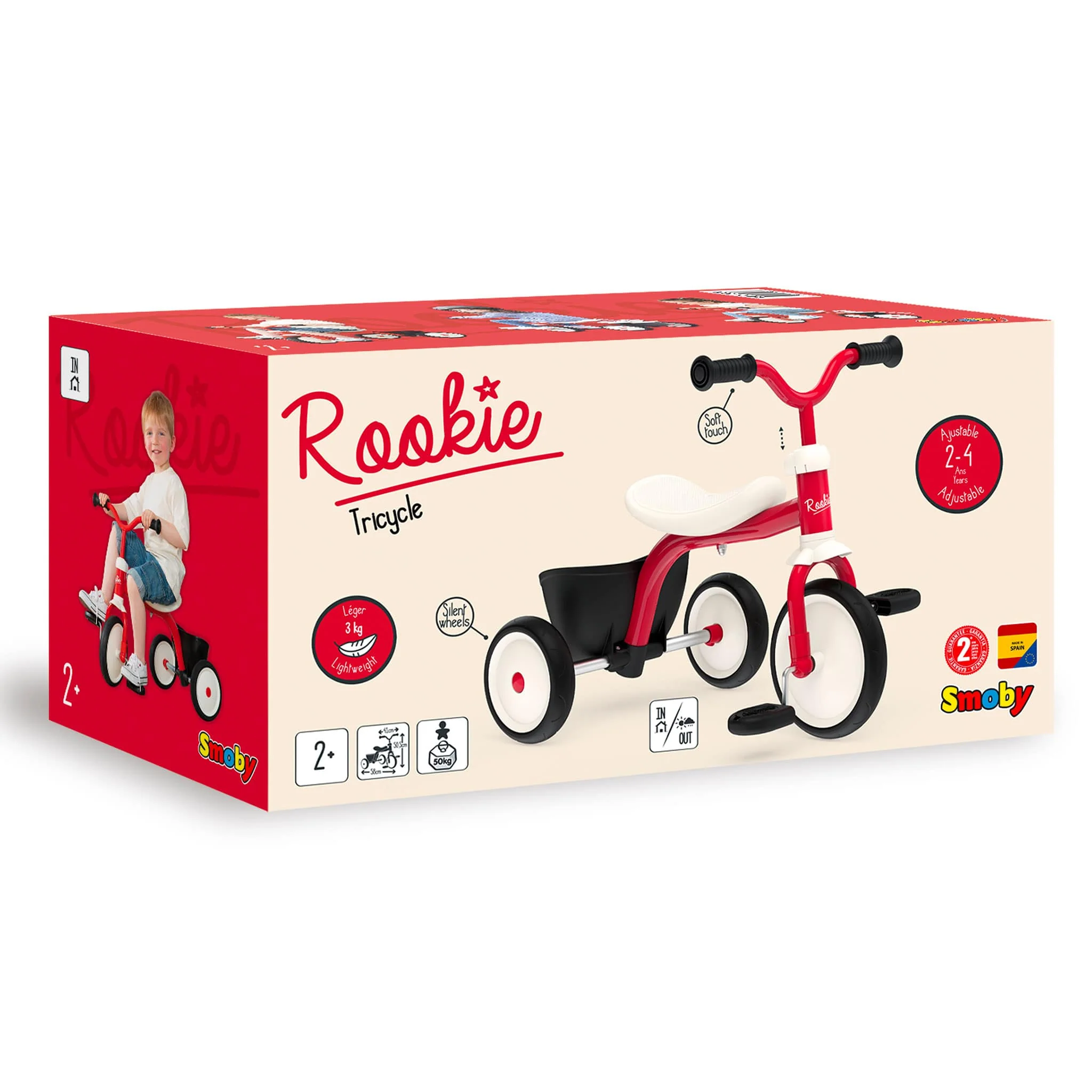 Tricycle Rookie - Rouge - Image 3
