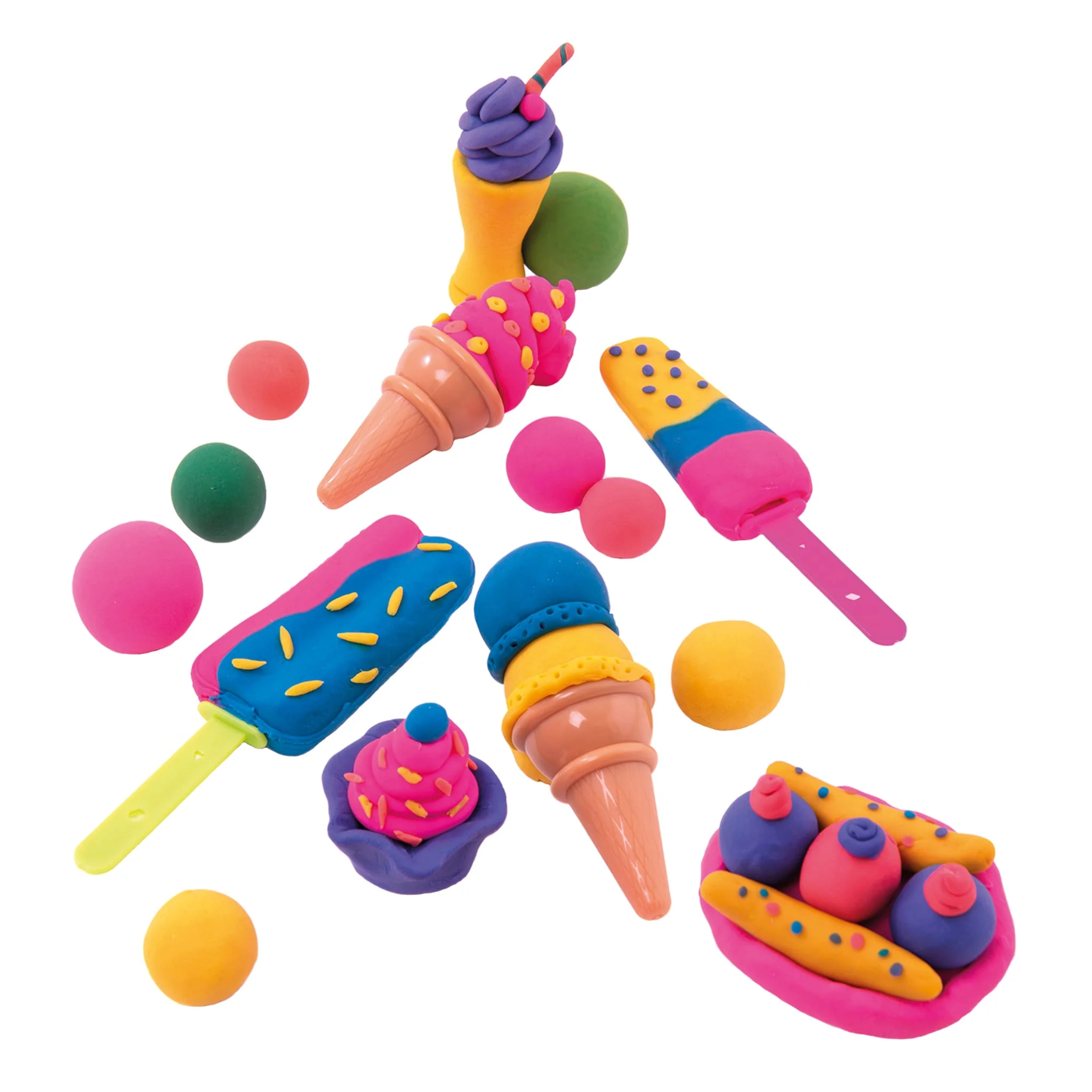 Trio Pâtes à Modeler - Sucettes Glacés - Image 3