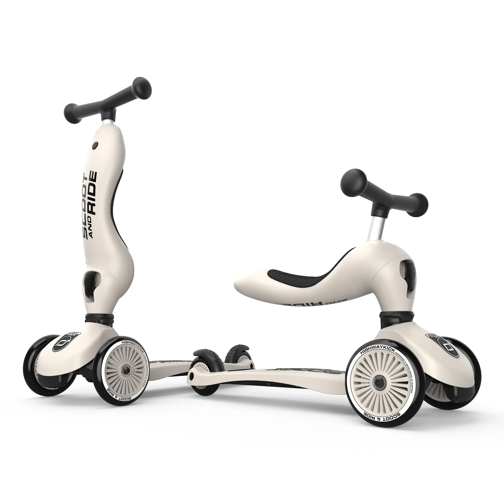 Trottinette 2-en-1 Highwaykick 1 - Cendré