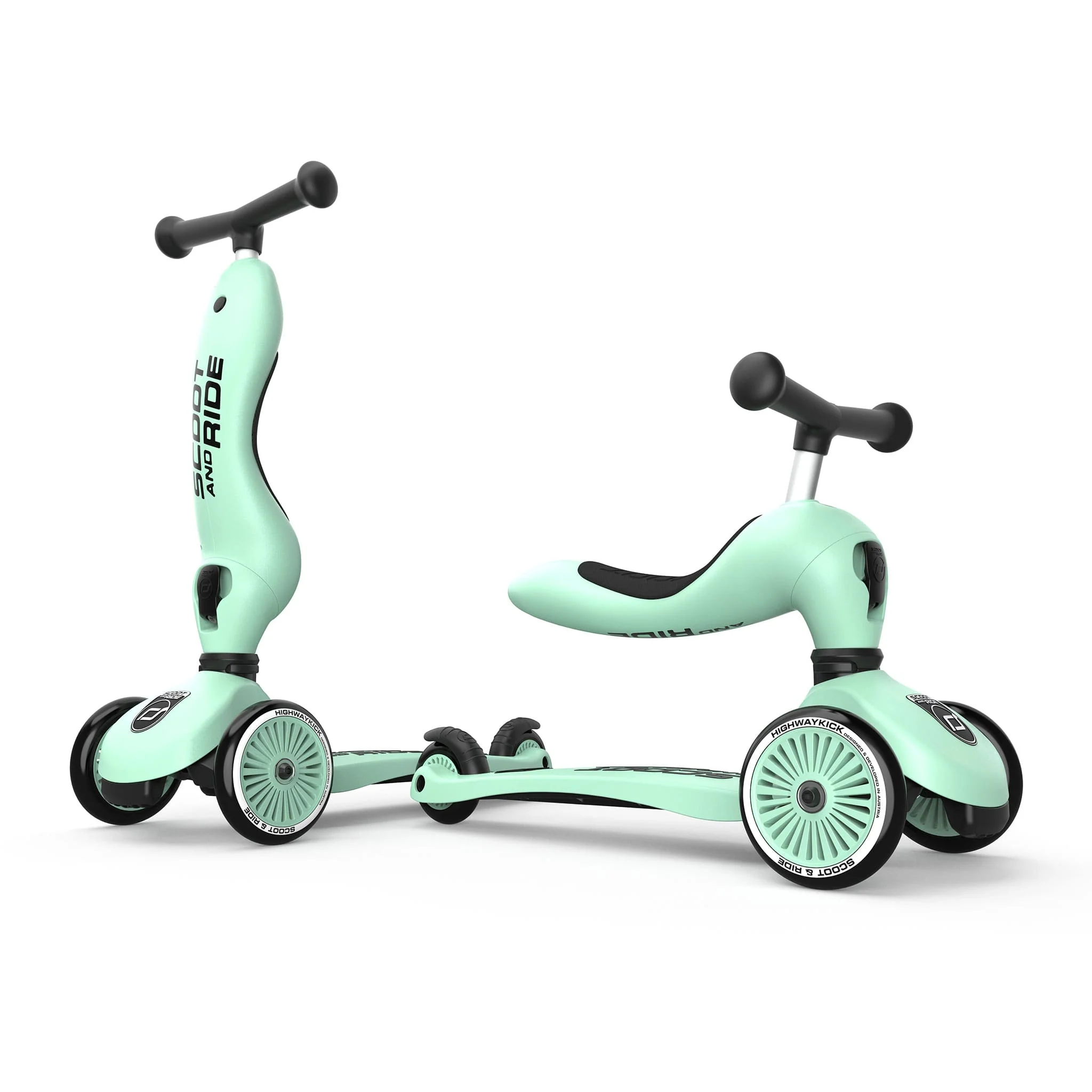 Trottinette 2-en-1 Highwaykick 1 - Kiwi