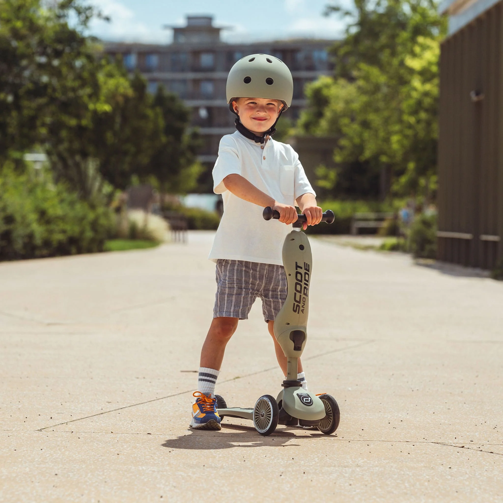 Trottinette 2-en-1 Highwaykick 1 - Olive - Image 10