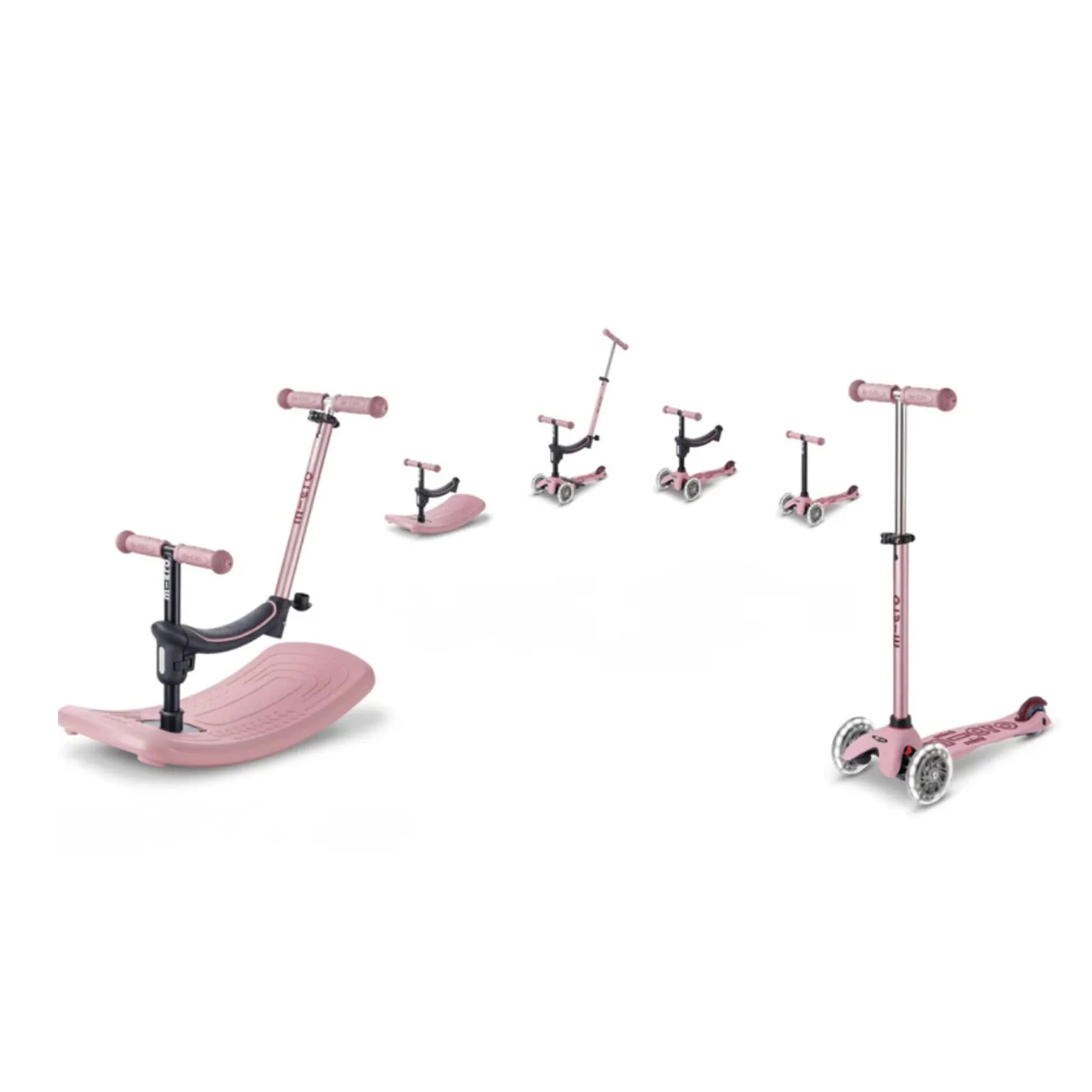 Trottinette Mini Rock&go LED - Océan - Image 13