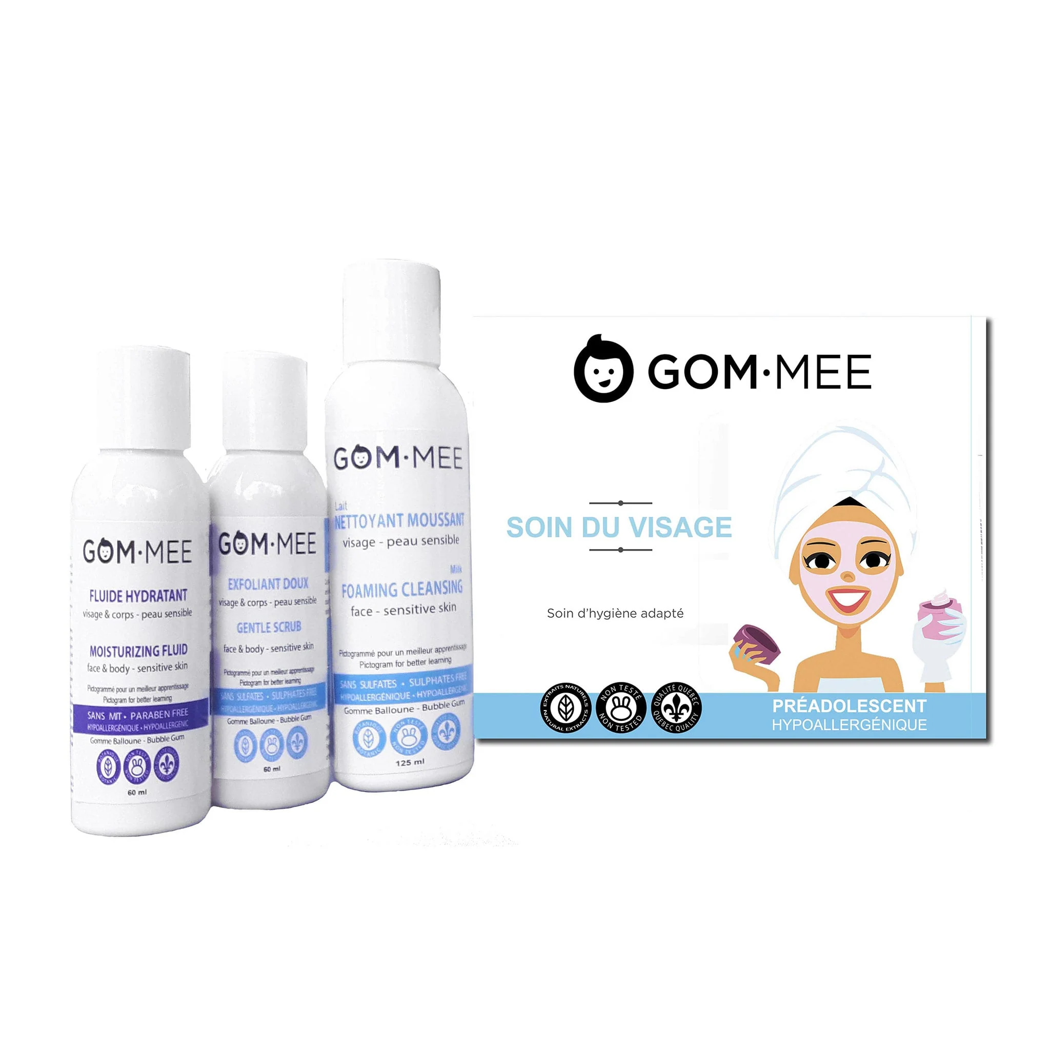 Trousse Éducative Soin Du Visage Enfants / Préados