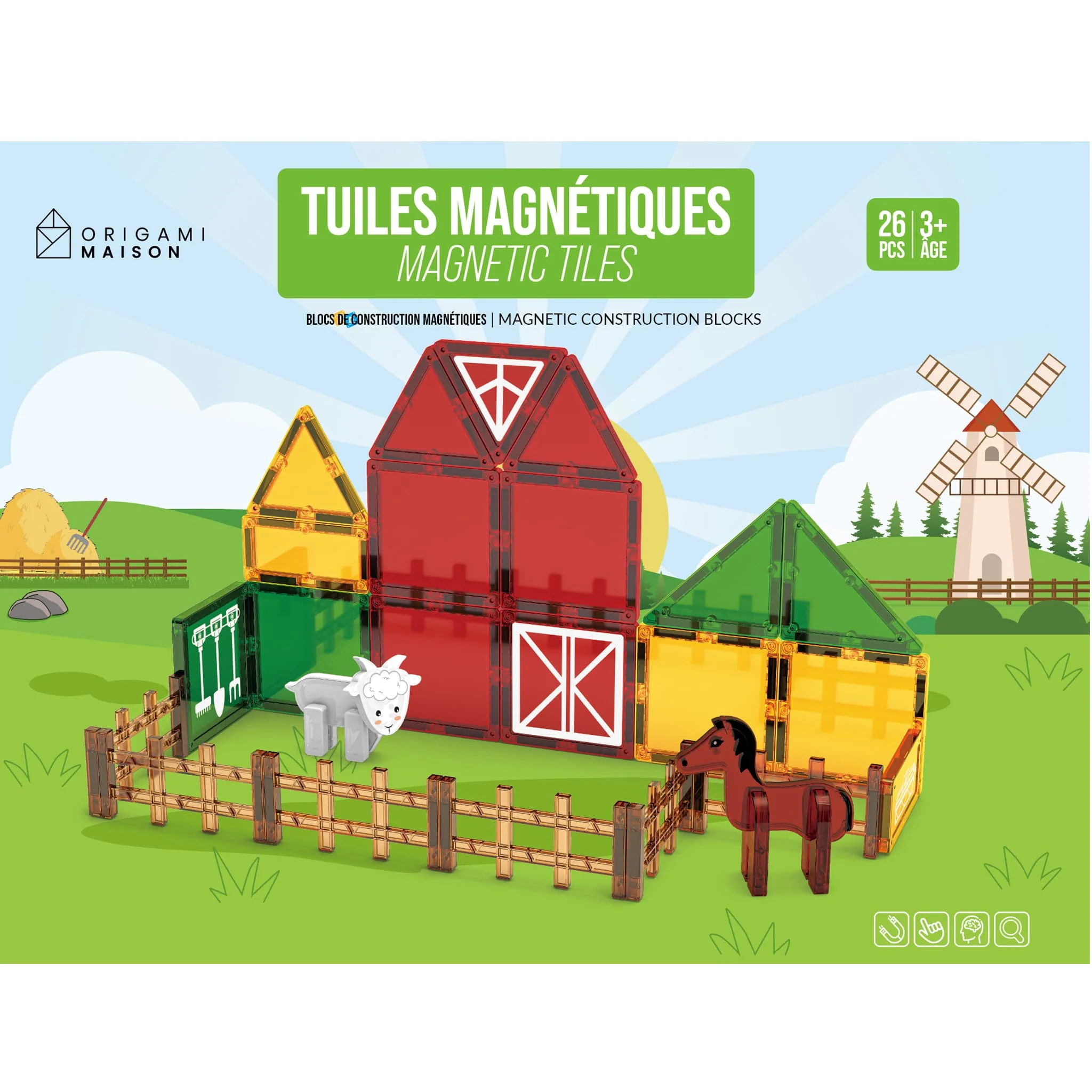 Tuiles Magnétiques Ferme - Image 2