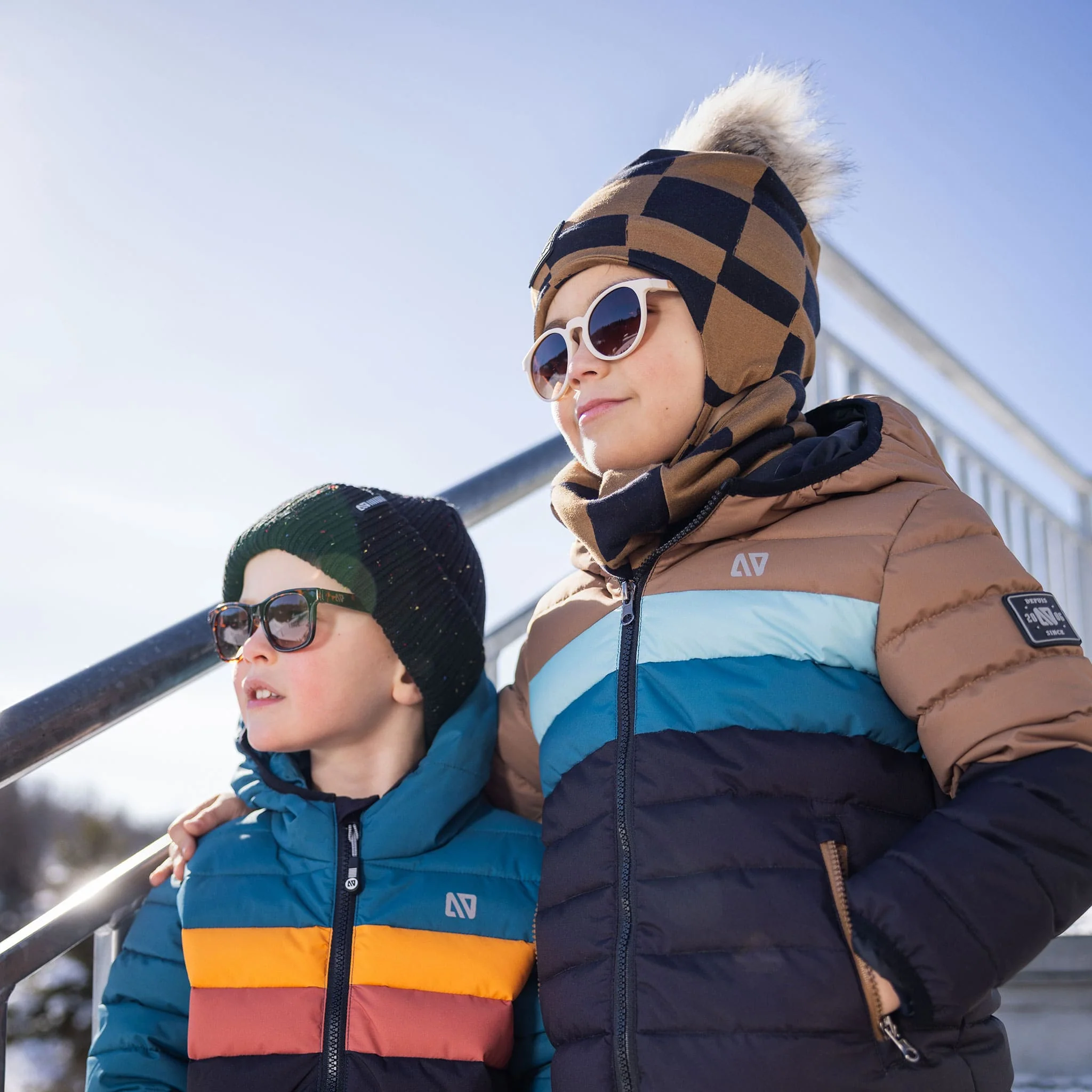 Tuque Doublée Carreaux 2-6ans - Image 2
