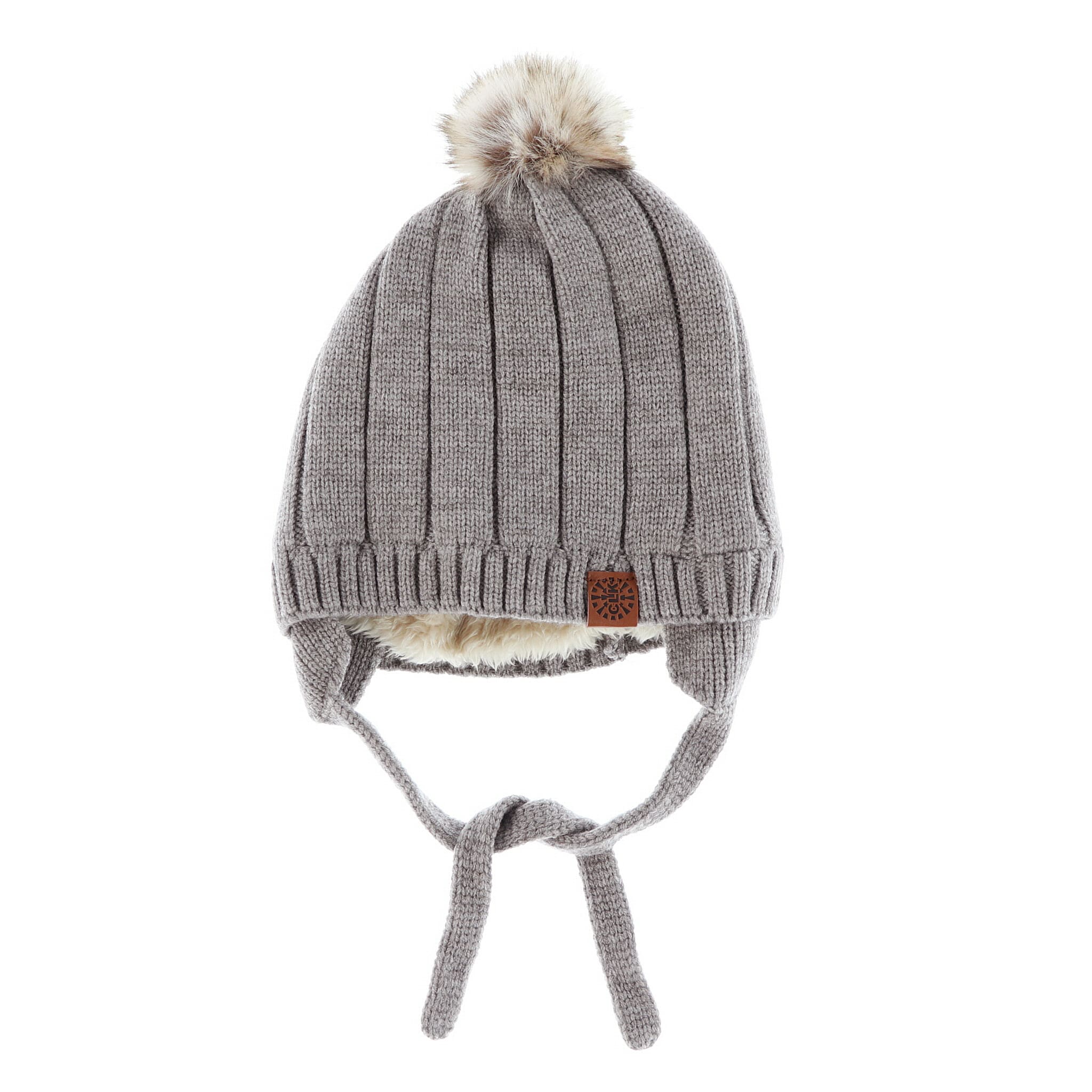 Tuque Pompon Tricot 0-18mois - Image 2