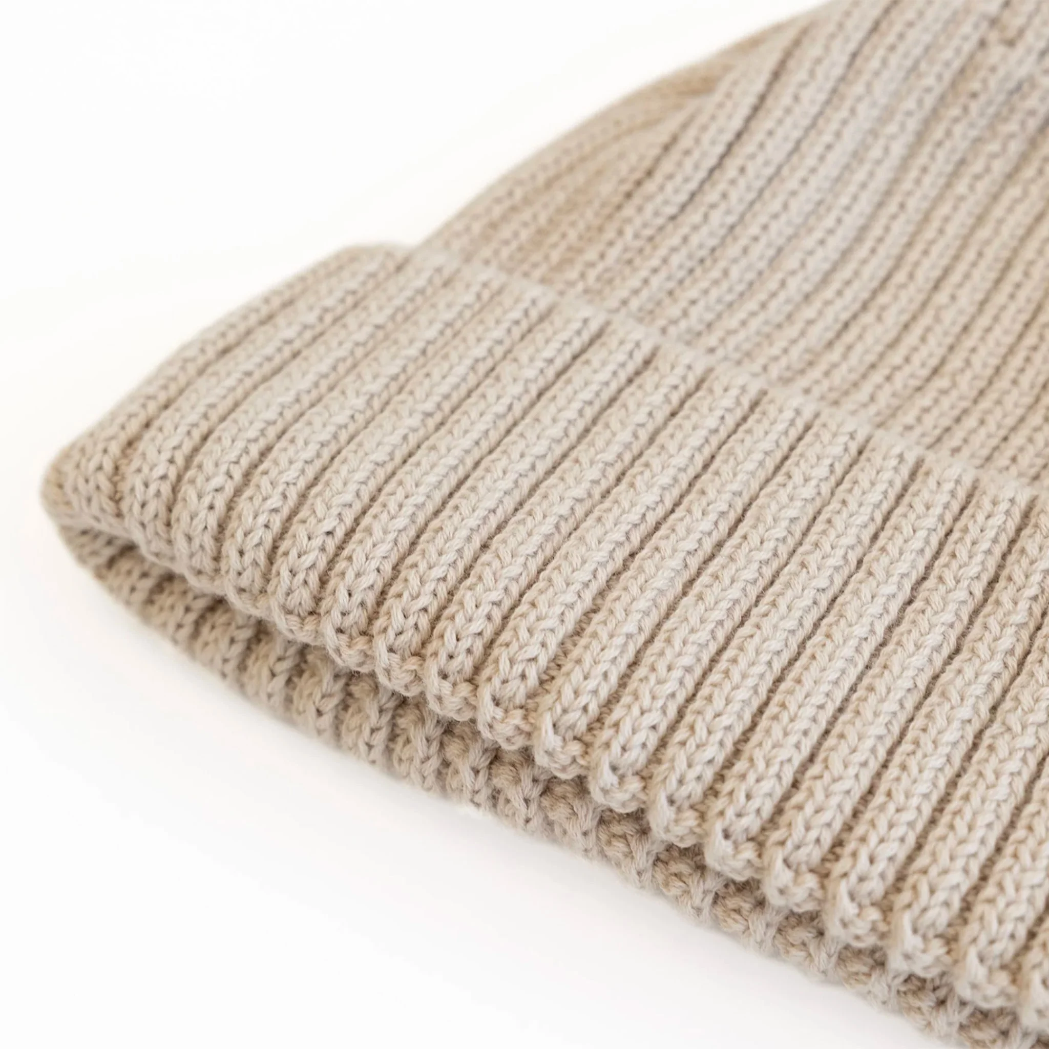 Tuque Tricot 0-6mois - Beige - Image 4