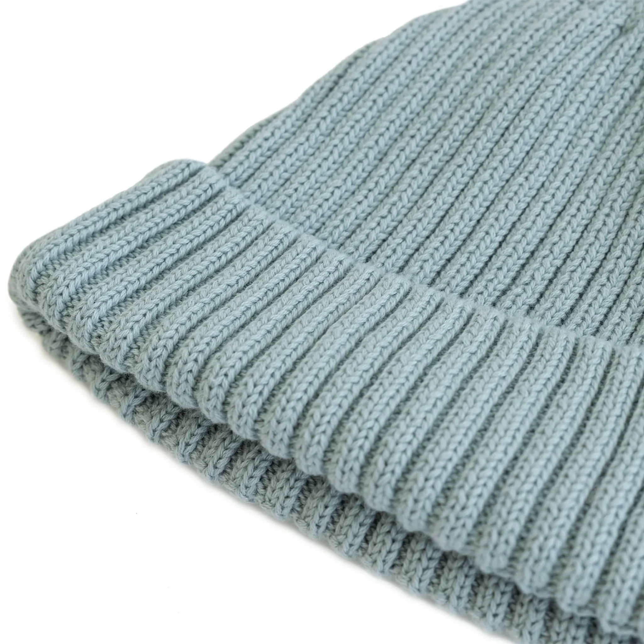 Tuque Tricot 0-6mois - Bleue - Image 4