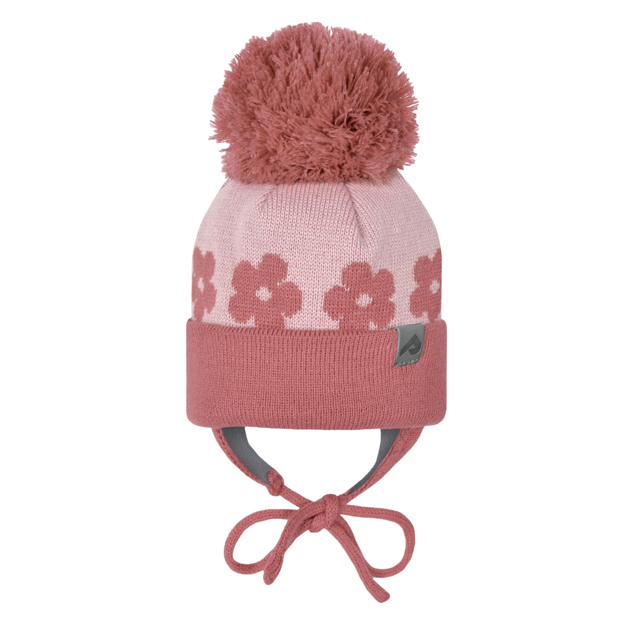 Tuque Tricot Fleurs 2-6ans