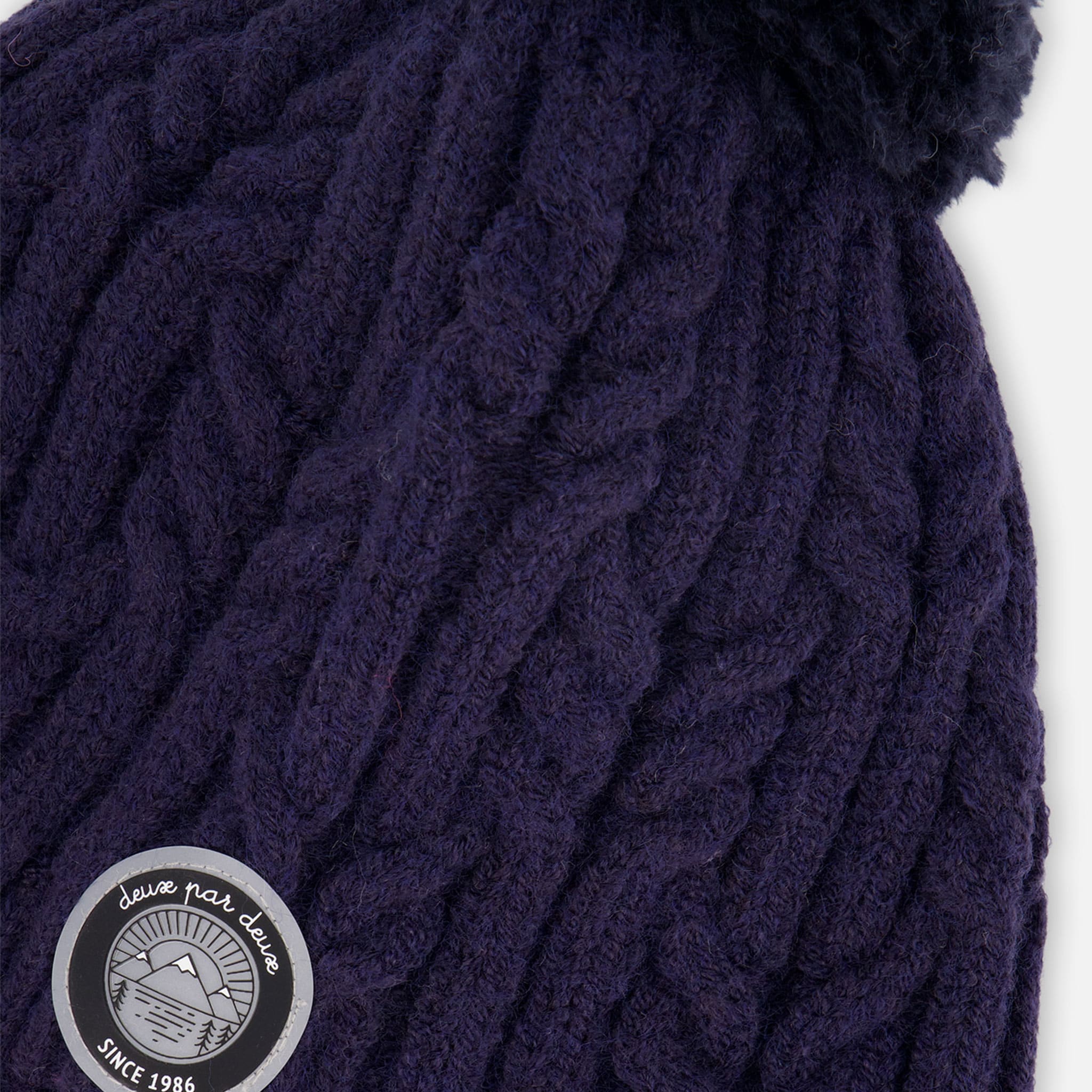 Tuque Tricot Marine 2-12ans - Image 4