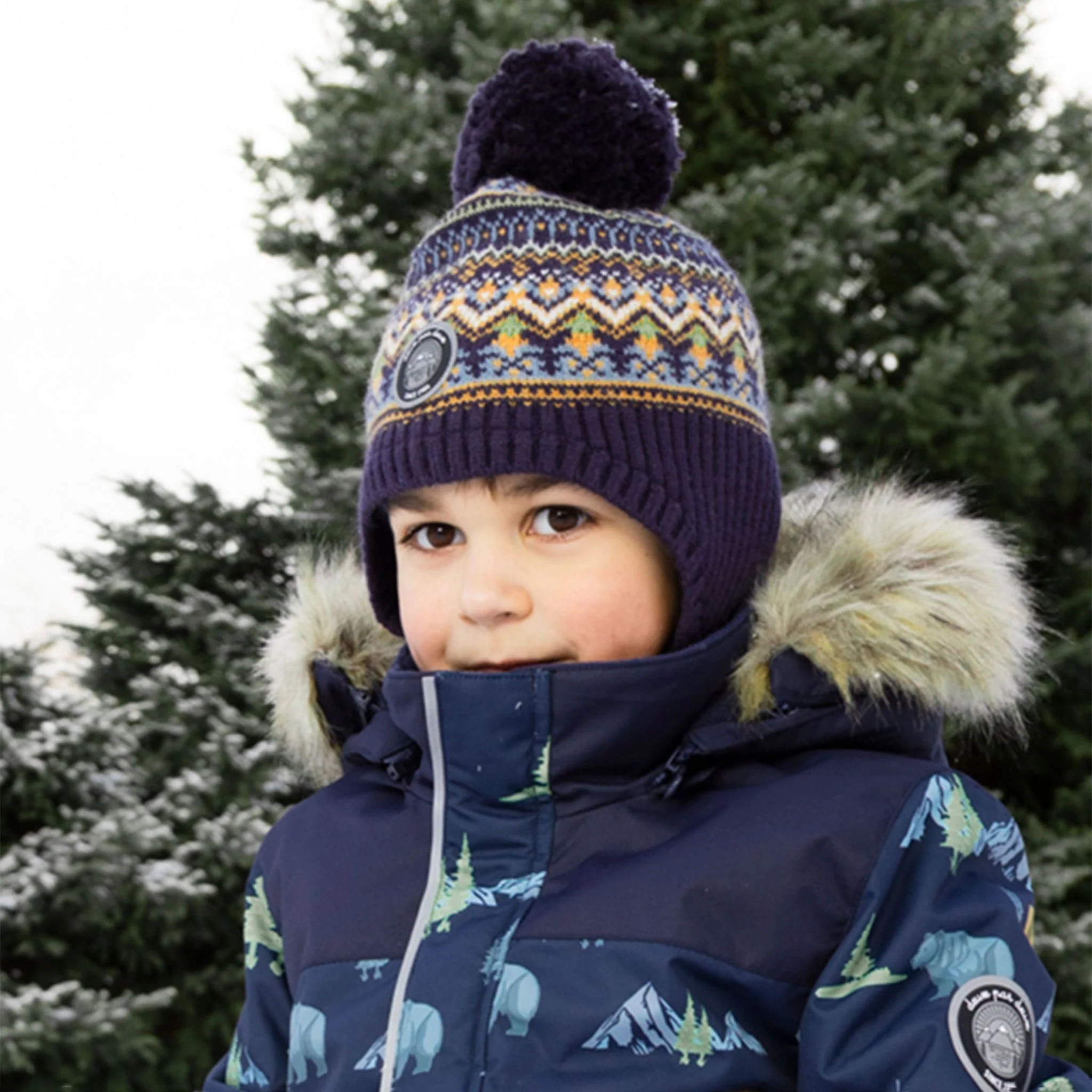 Tuque Tricot Peruvienne 2-14ans - Image 3