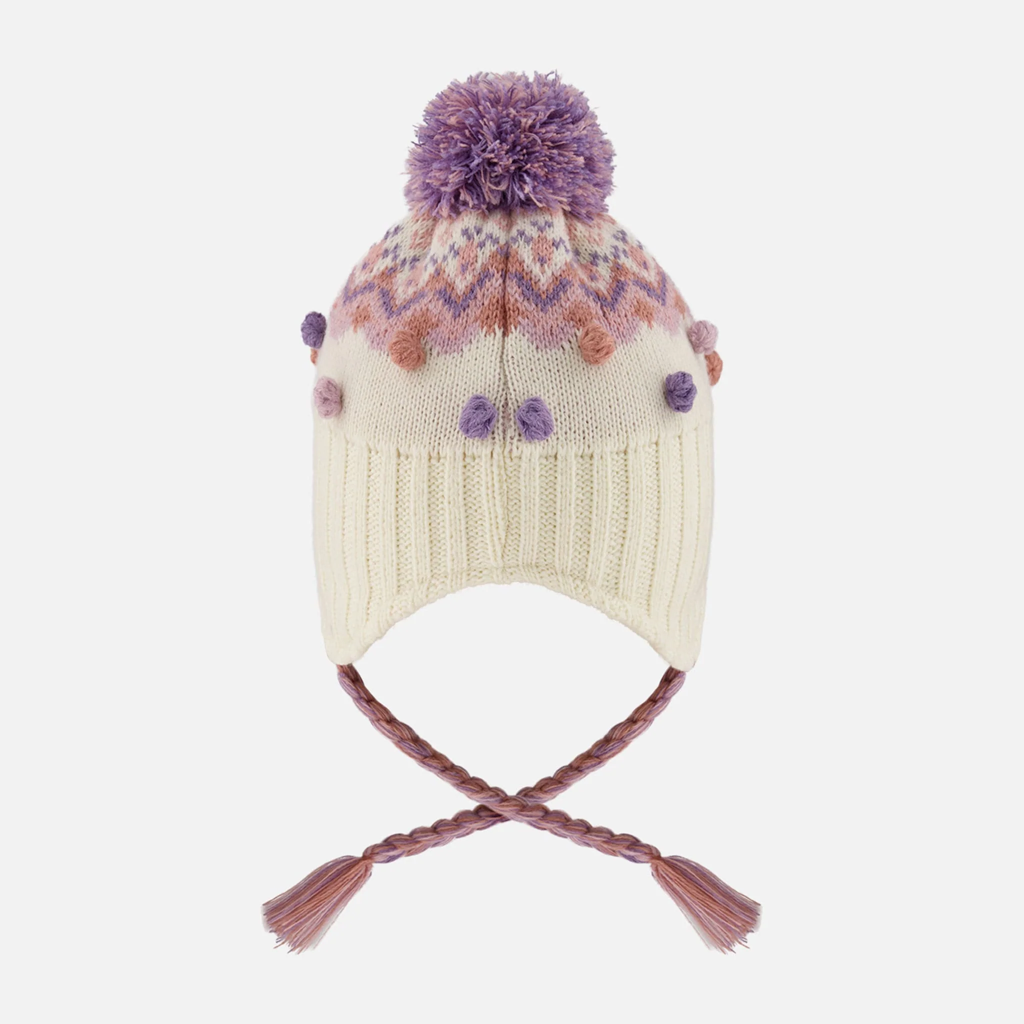 Tuque Tricot Peruvienne 6-24mois - Image 3