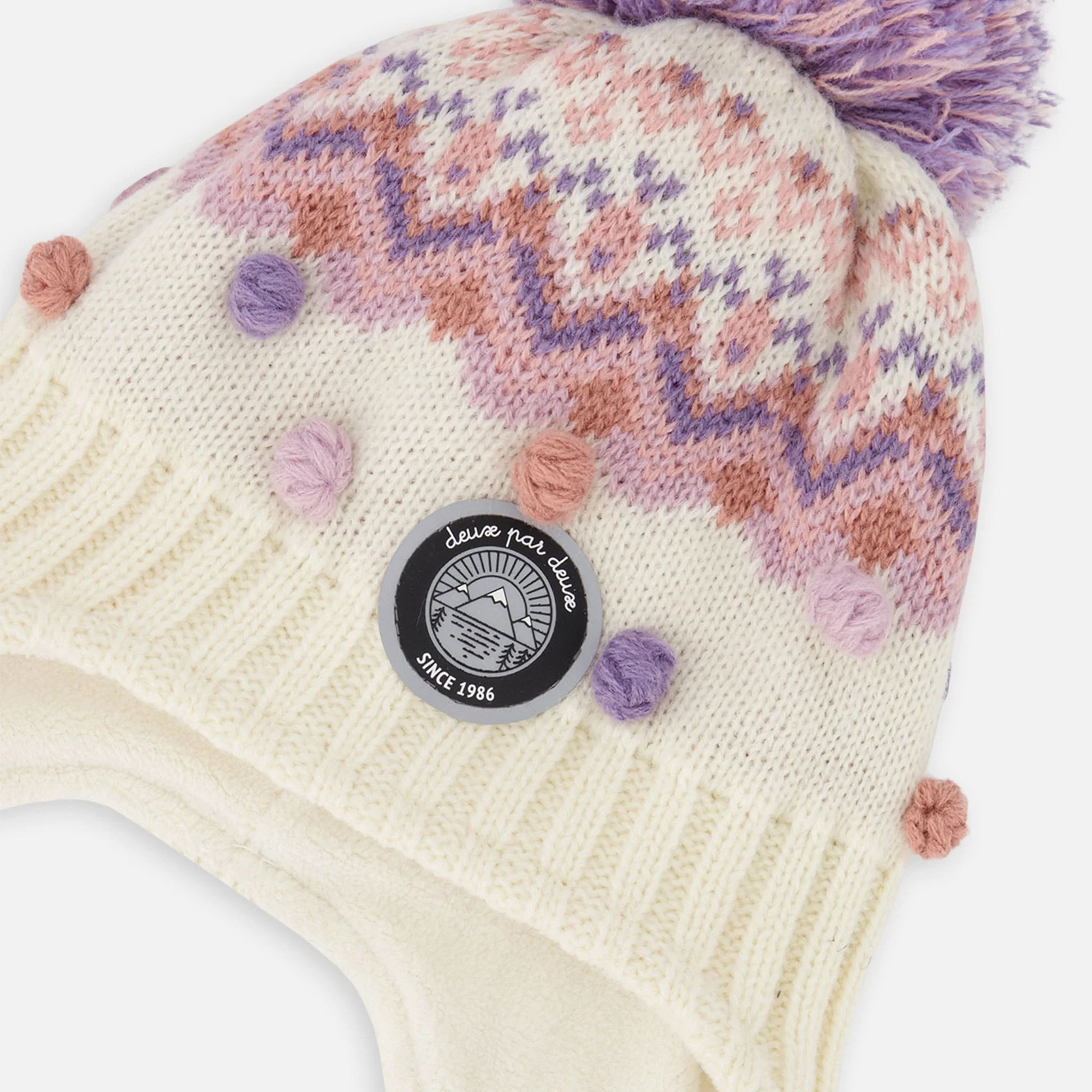 Tuque Tricot Peruvienne 6-24mois - Image 4