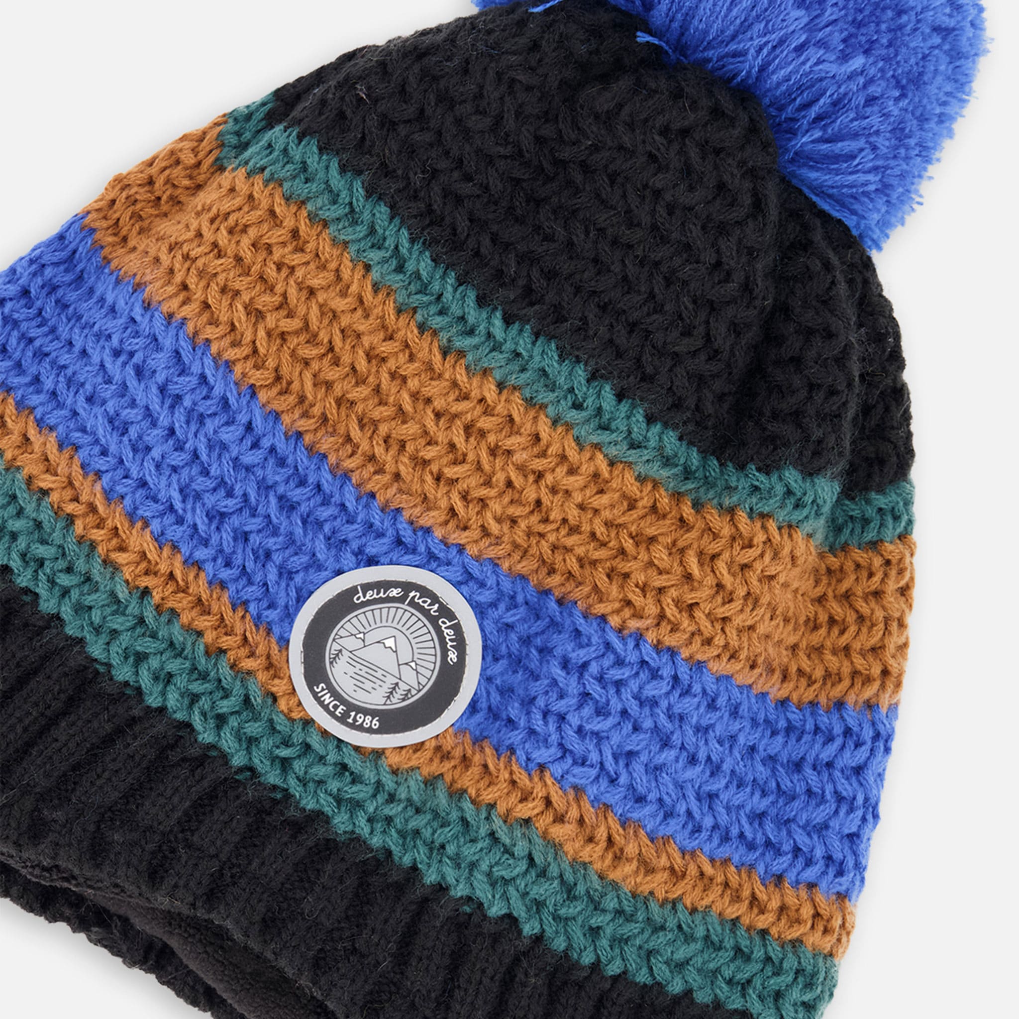 Tuque Tricot Rayée 2-14ans - Image 5