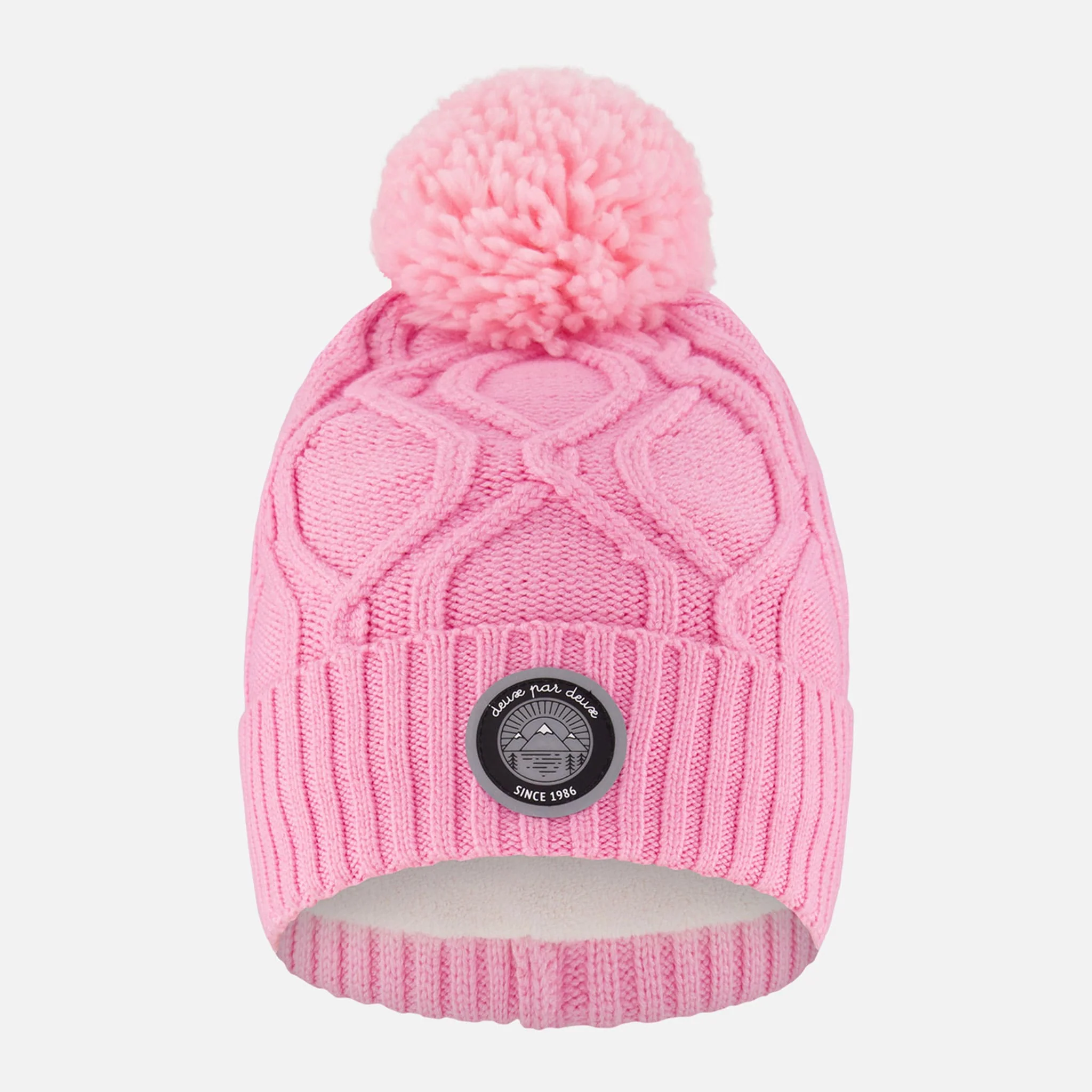 Tuque Tricot Rose 2-14ans