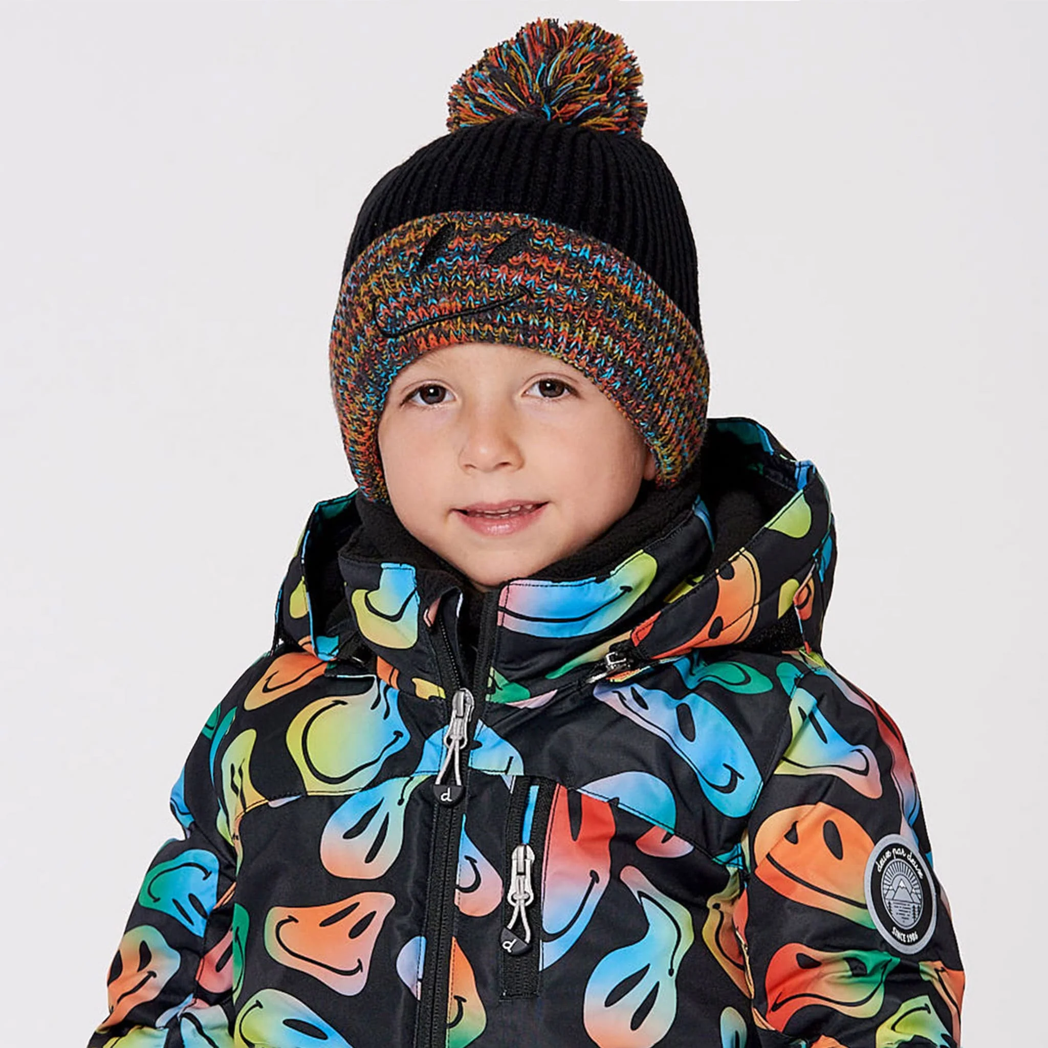Tuque Tricot Smiley 2-14ans - Image 2
