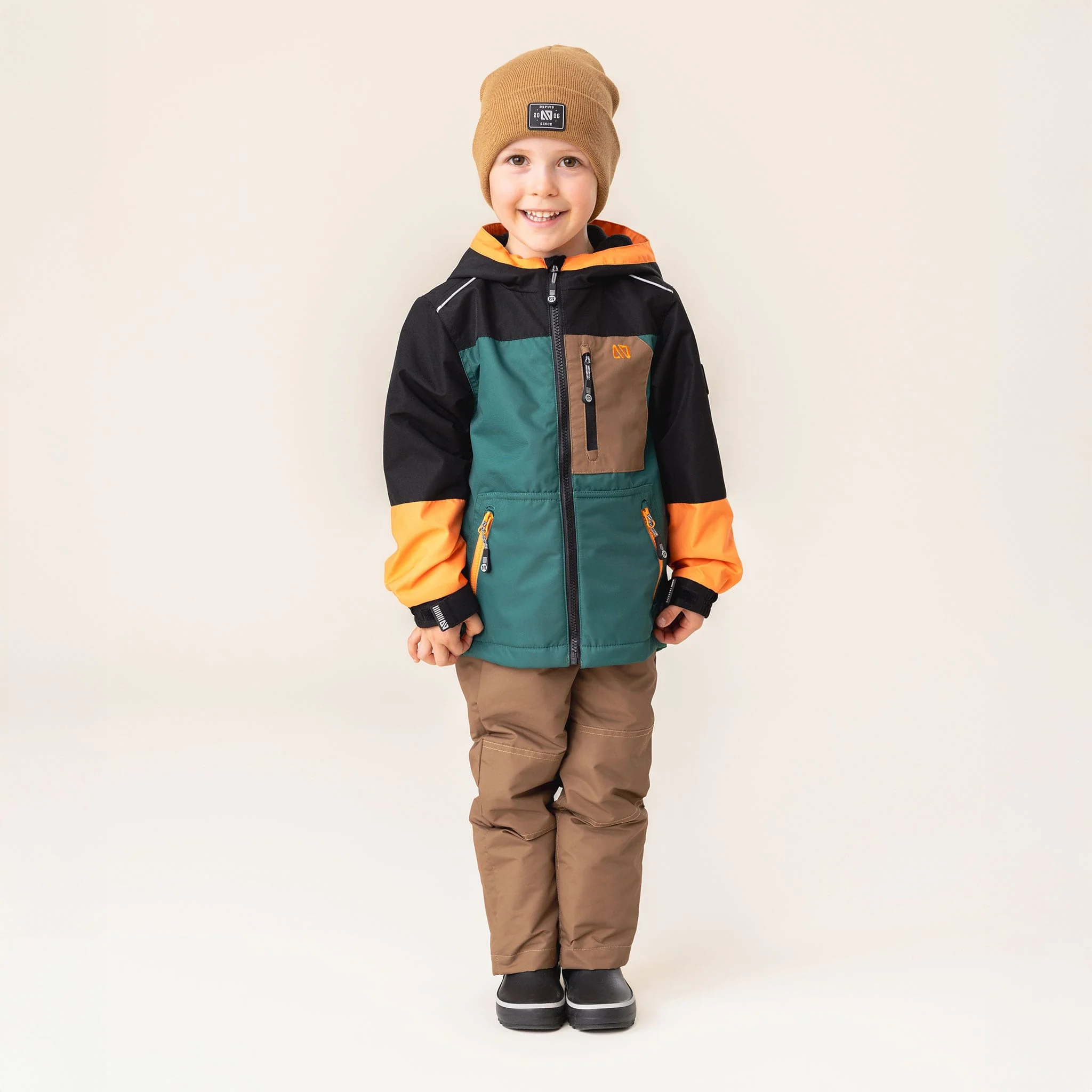 Tuque Tricot Unie 2-14ans - Image 2