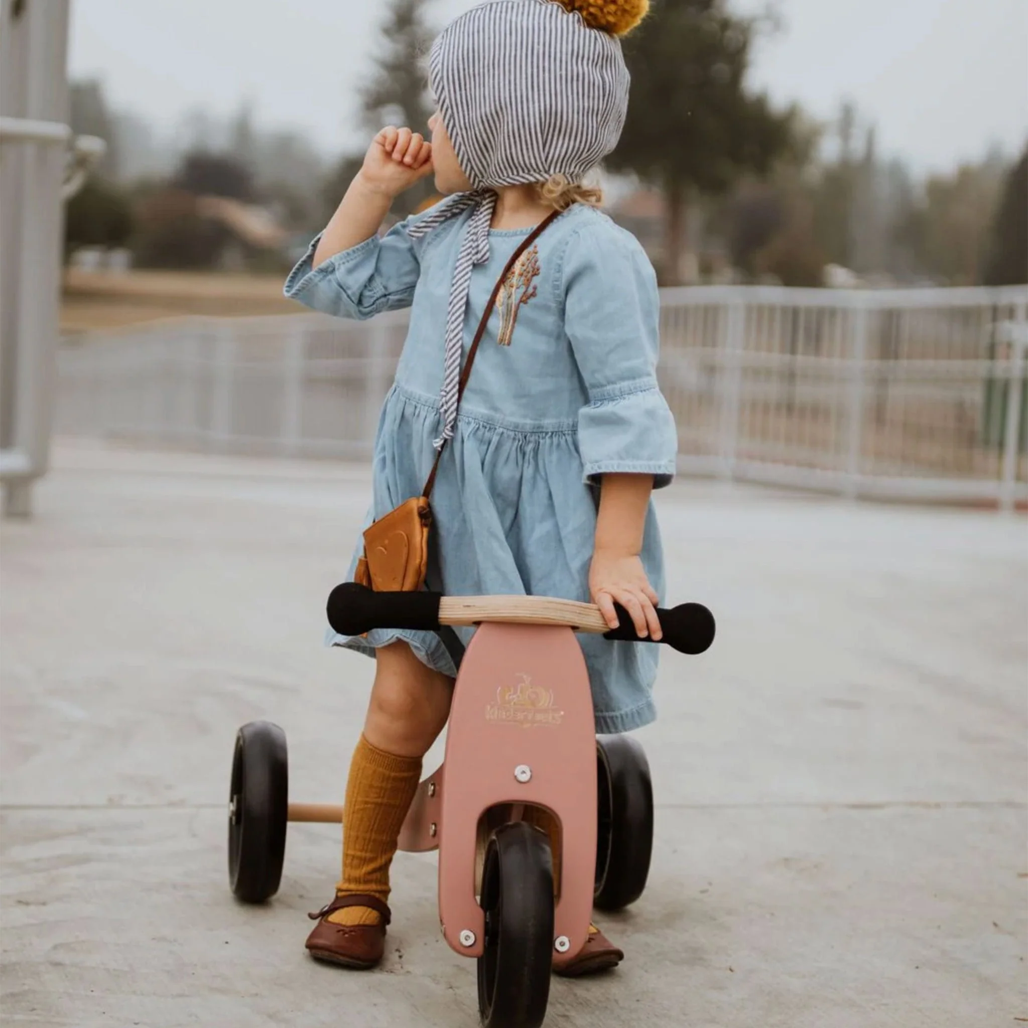 Vélo d'Équilibre 2 en 1 Tiny Tot - Mocha - Image 2