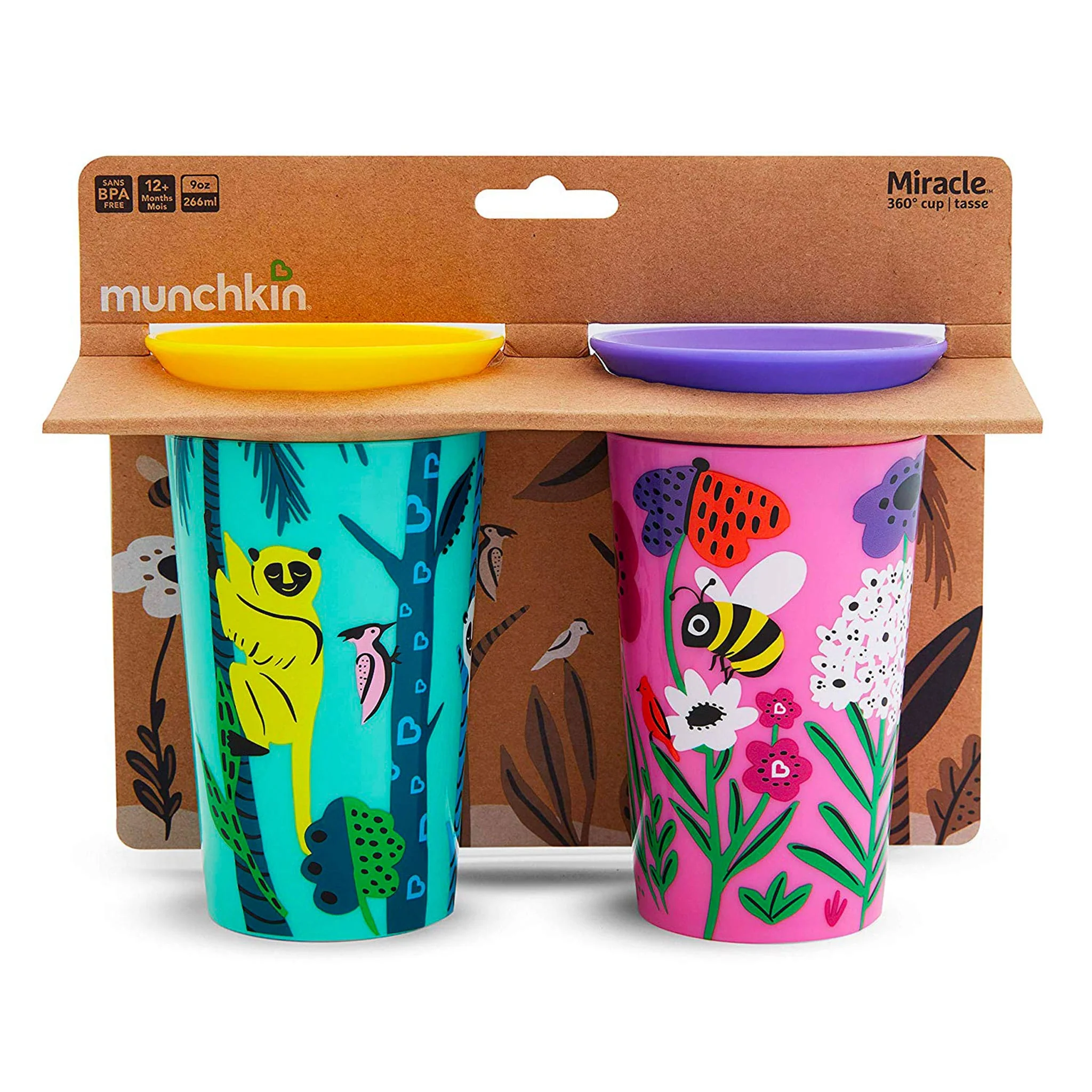 Verres (2) Miracle® 360° WildLove 9oz - Image 4