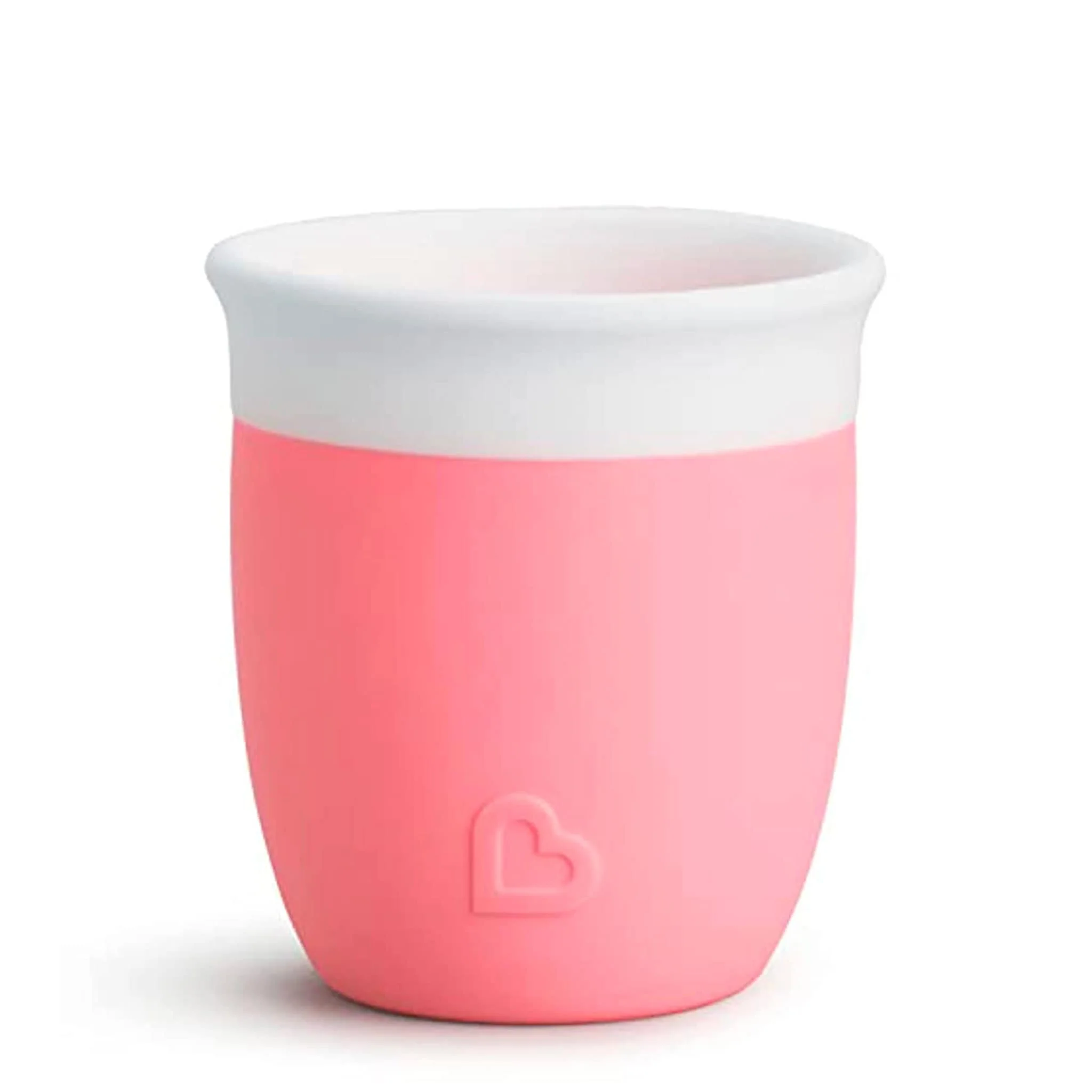 Petit Verre en Silicone 2oz - Corail