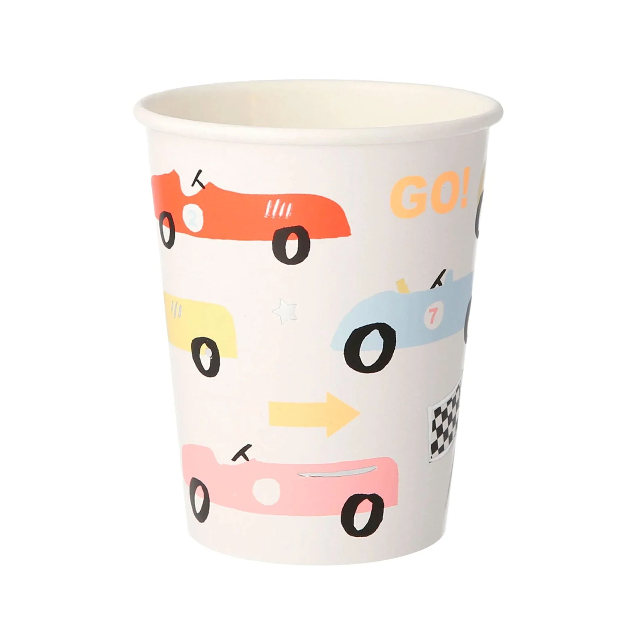 Verres de Carton (8) - Auto Course Retro