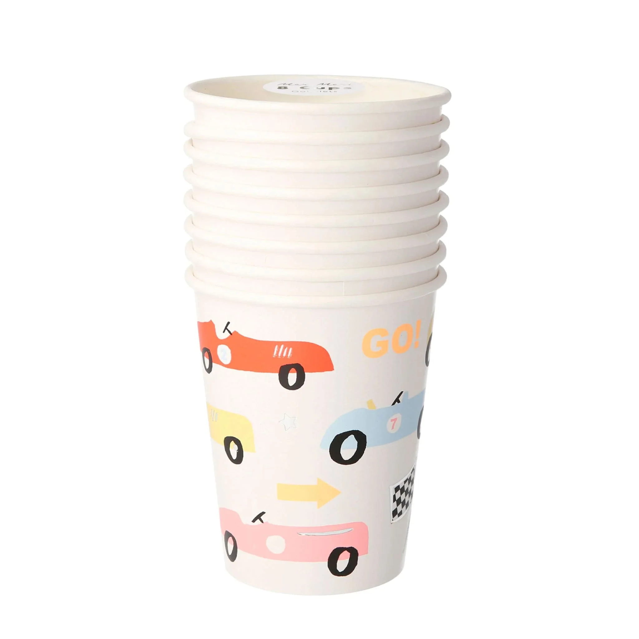 Verres de Carton (8) - Auto Course Retro - Image 4