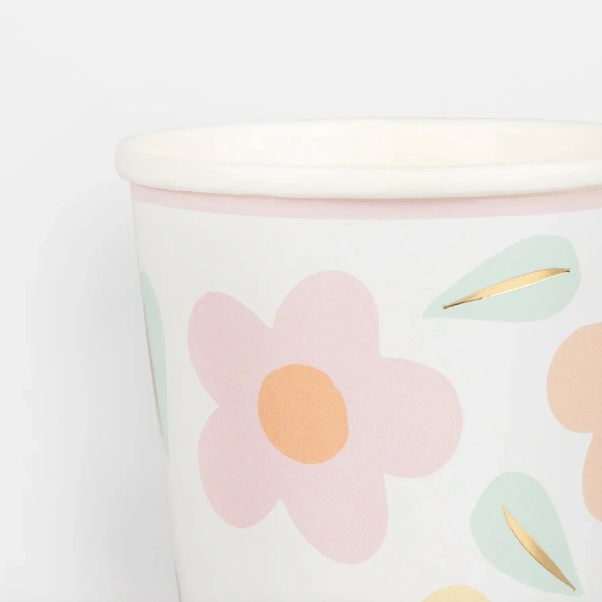 Verres de Carton (8) - Fleurs IcĂ´nes - Image 3