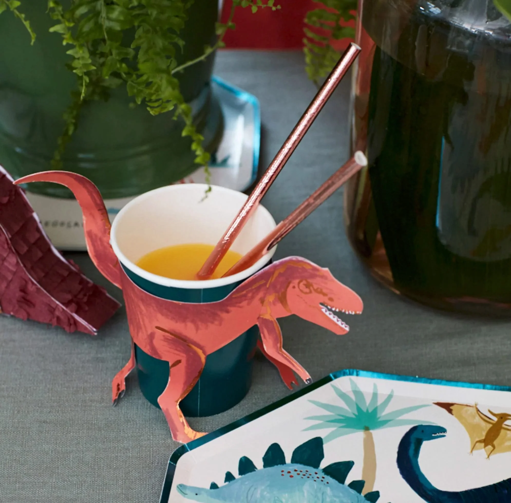 Verres de Carton T-Rex (8) - Dinosaure - Image 5
