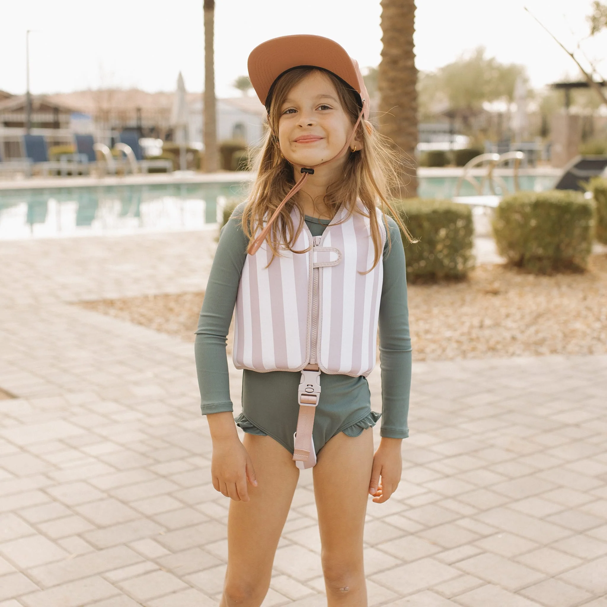 Veste de Nage Lilas 1-5ans - Image 2