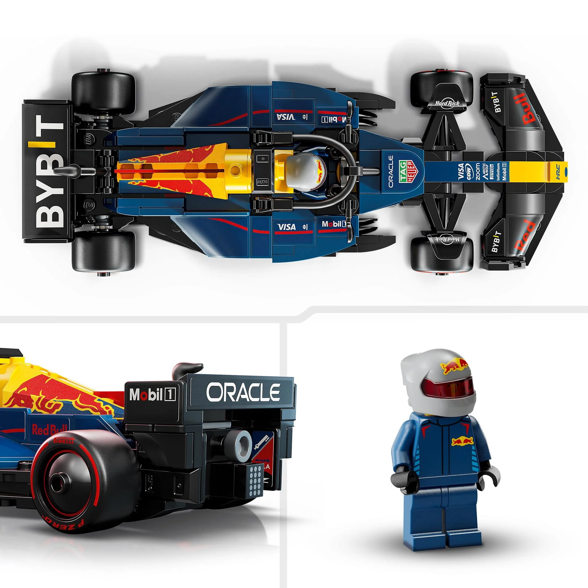 LEGO® Speed Champions Voiture de course Oracle Red Bull Racing RB20 F1® - Image 6