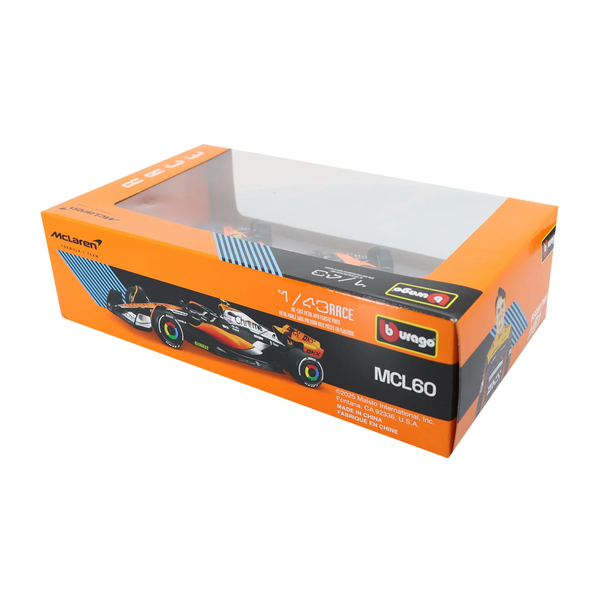 Ensemble de 2 Modèles Voitures MCL60 - Oscar Piastri / Lando Norris - Image 3